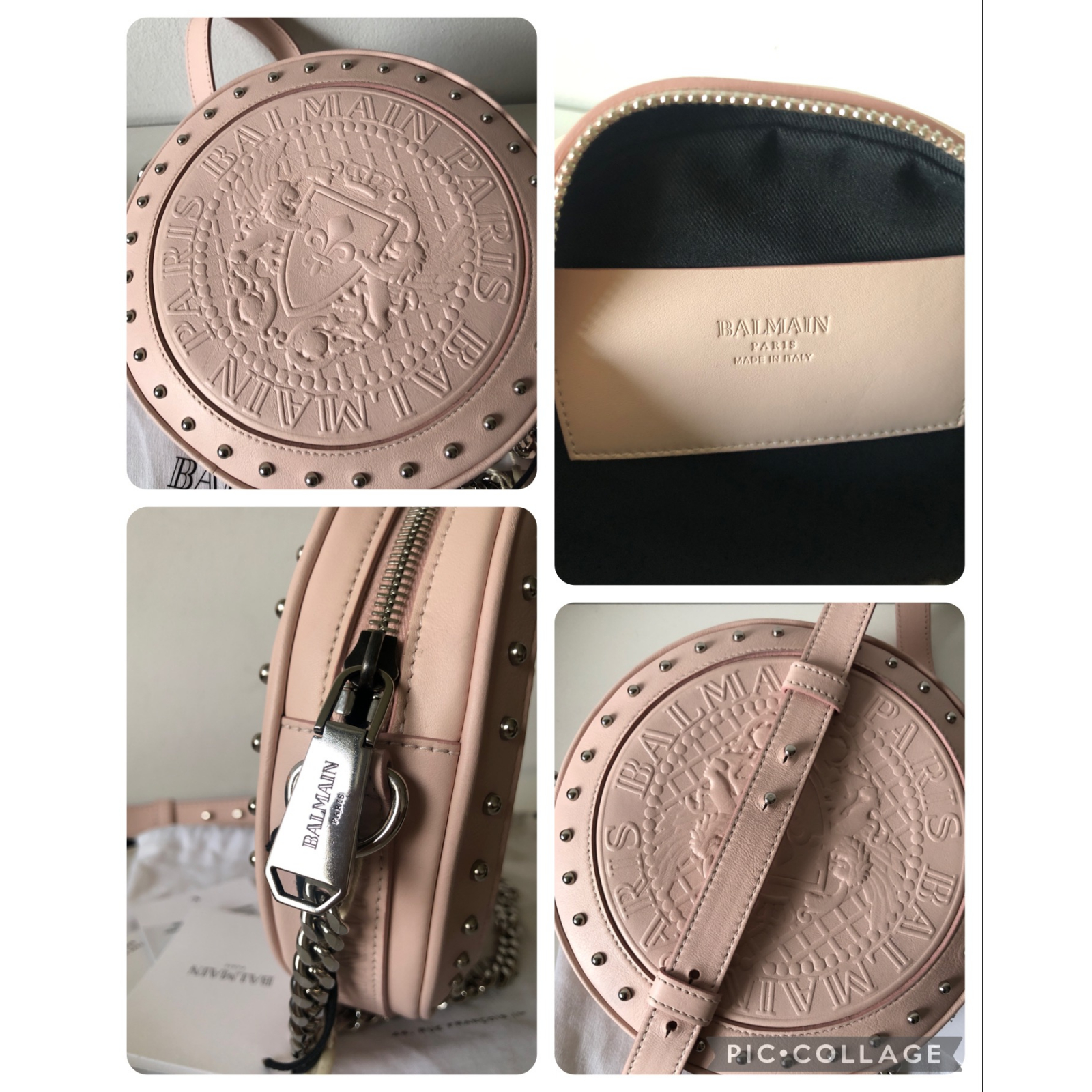 BALMAIN PARIS Disco Bag torebka