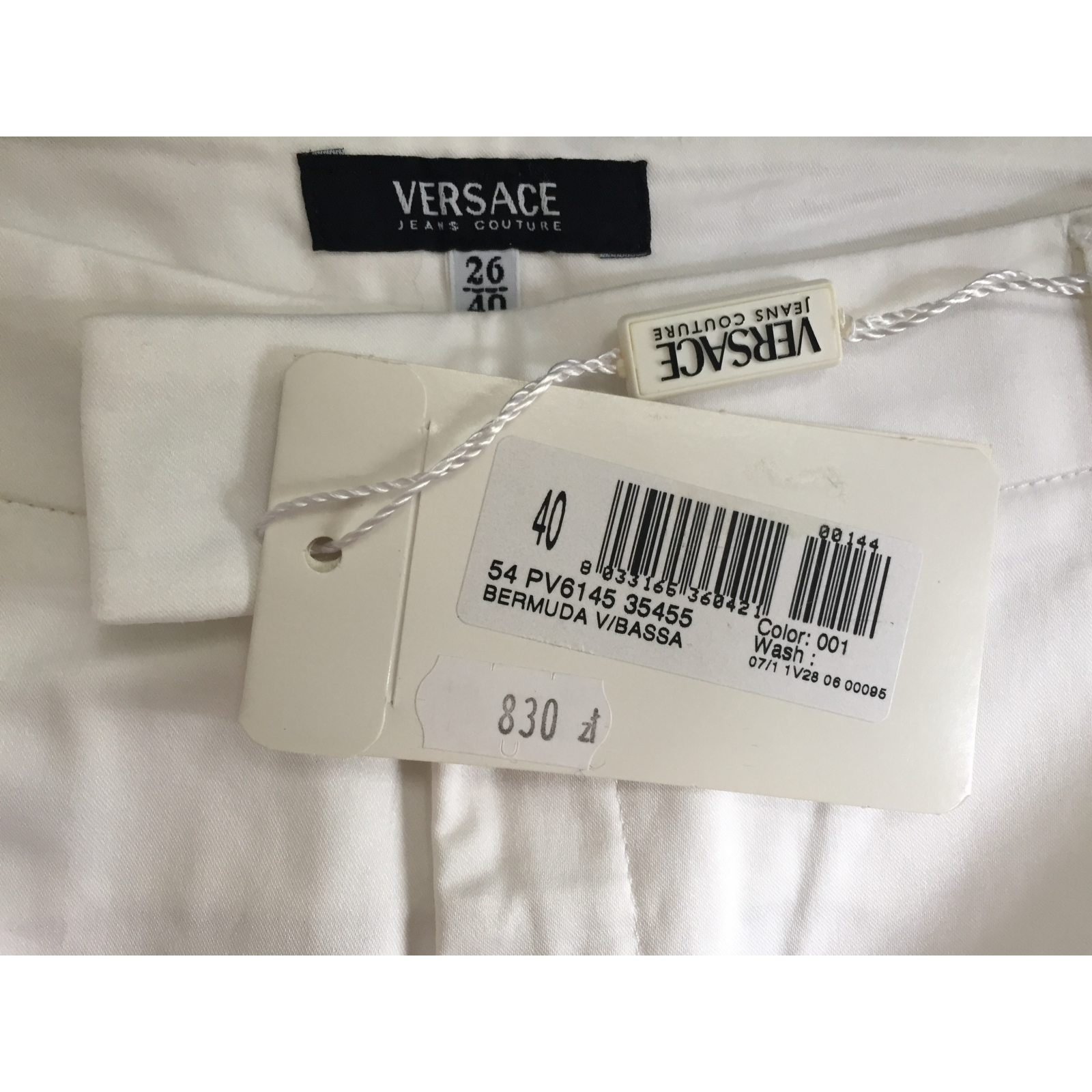 Krótkie spodnie Versace Jeans Couture