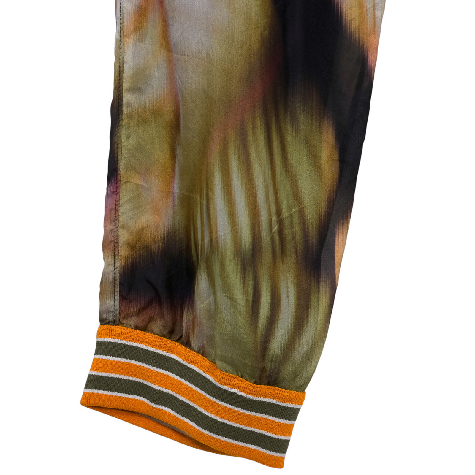 Jedwabno-bawełniane spodnie