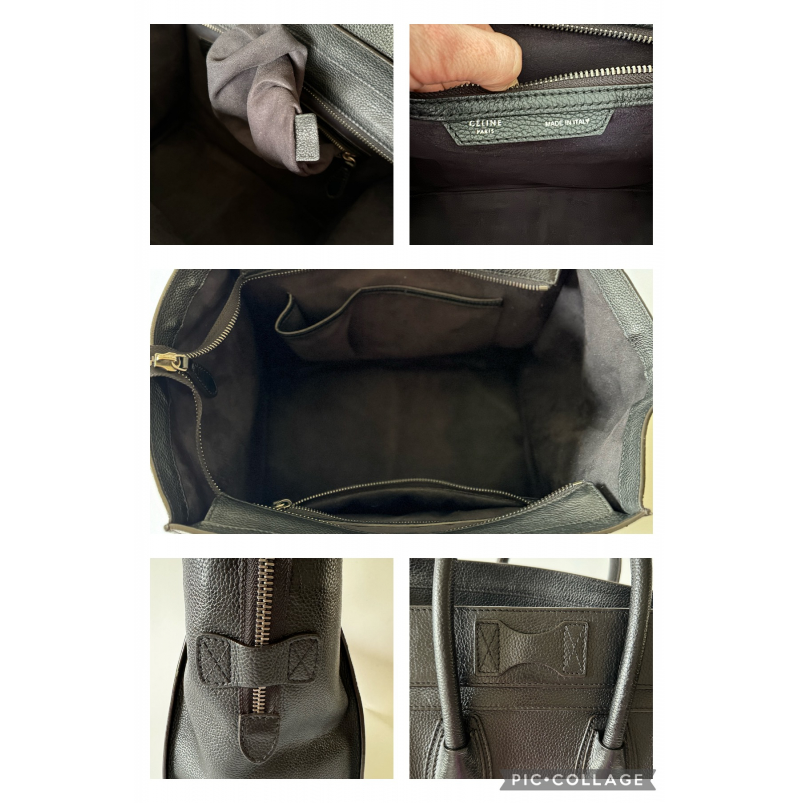 CELINE Mini Luggage Tote Bag torebka