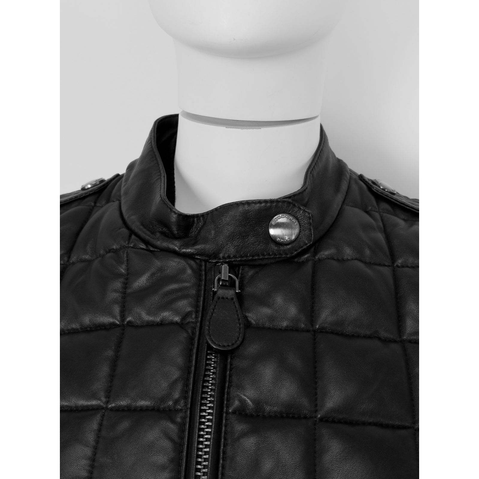 Skórzana bomerka Burberry Brit