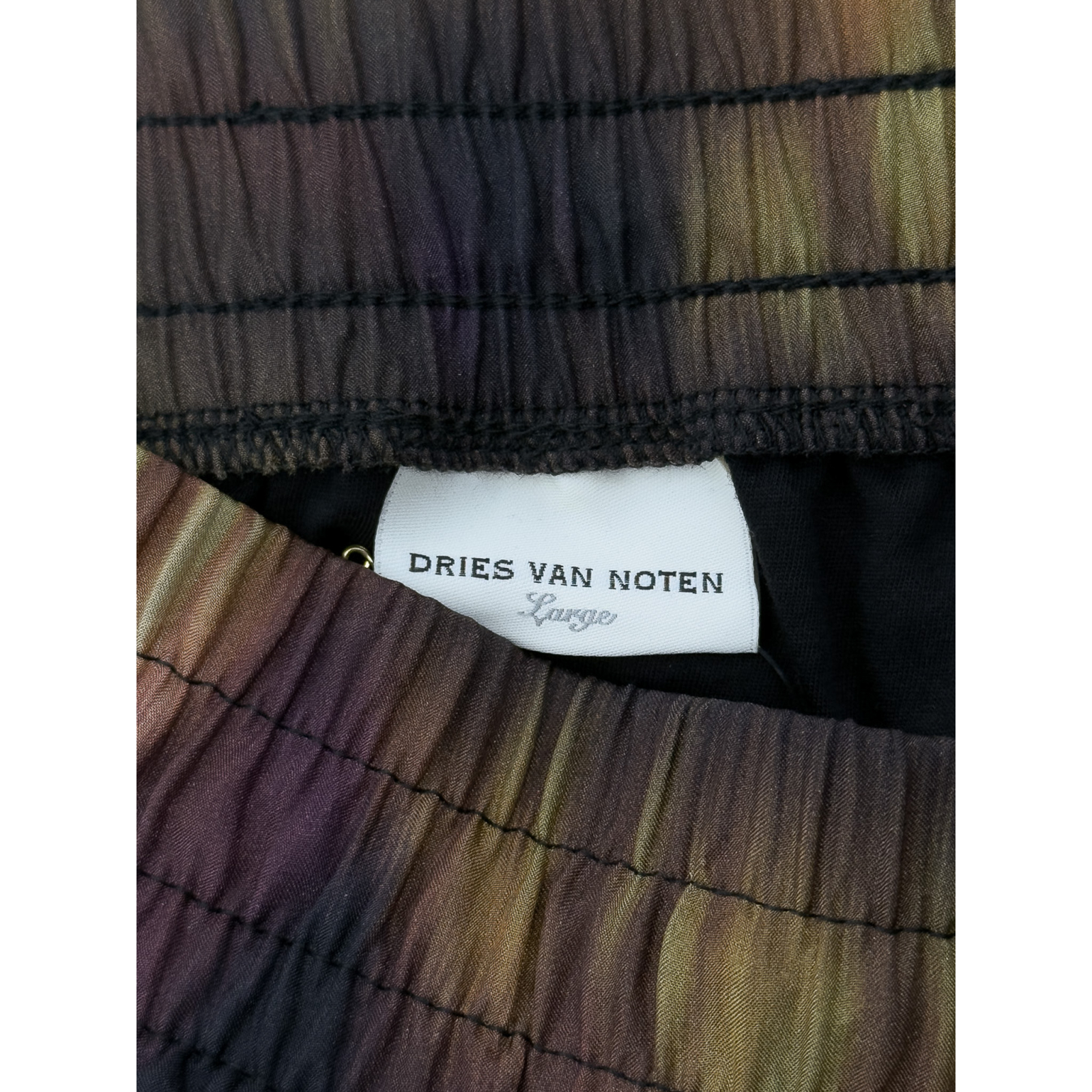 Jedwabno-bawełniane spodnie