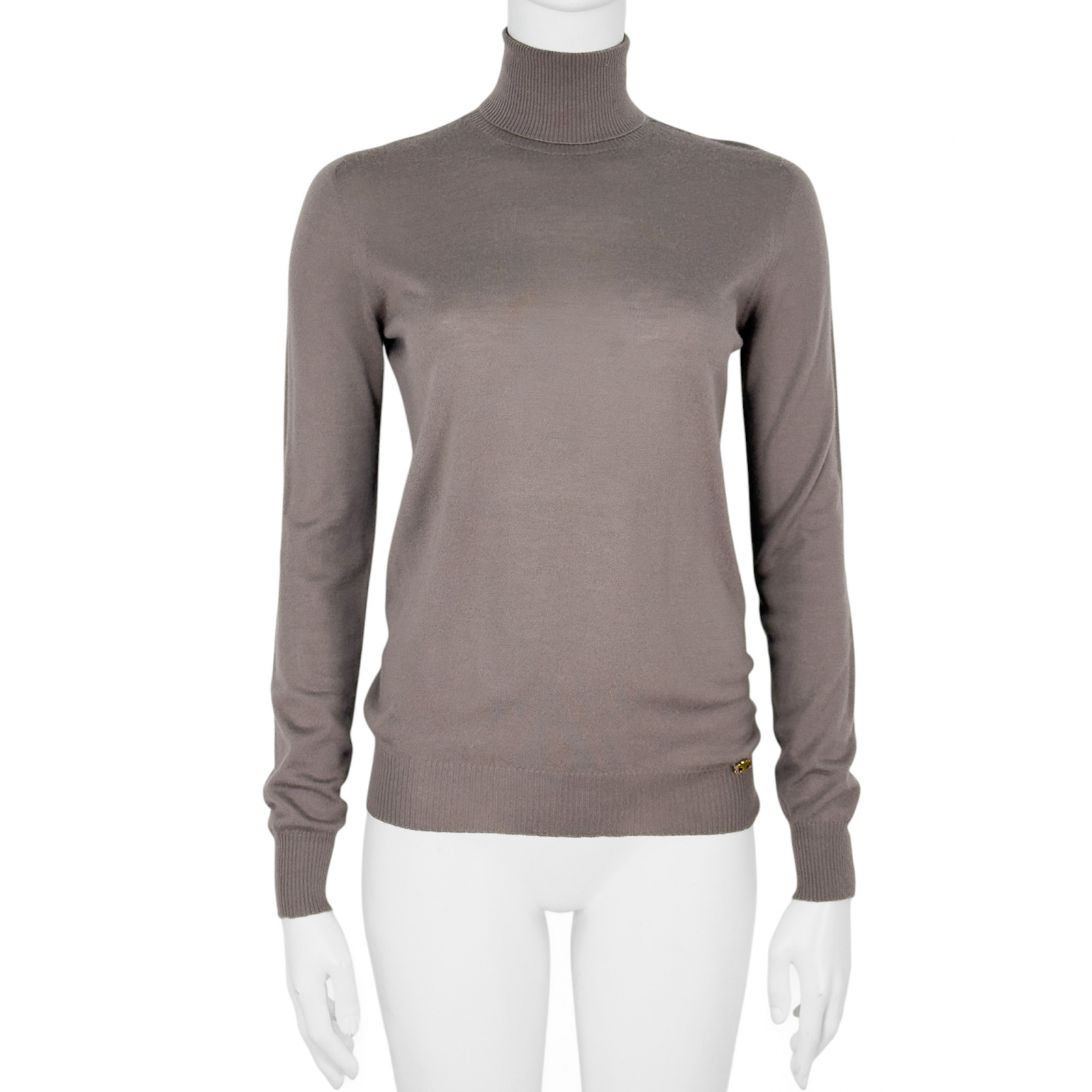 Kaszmirowy sweter z golfem