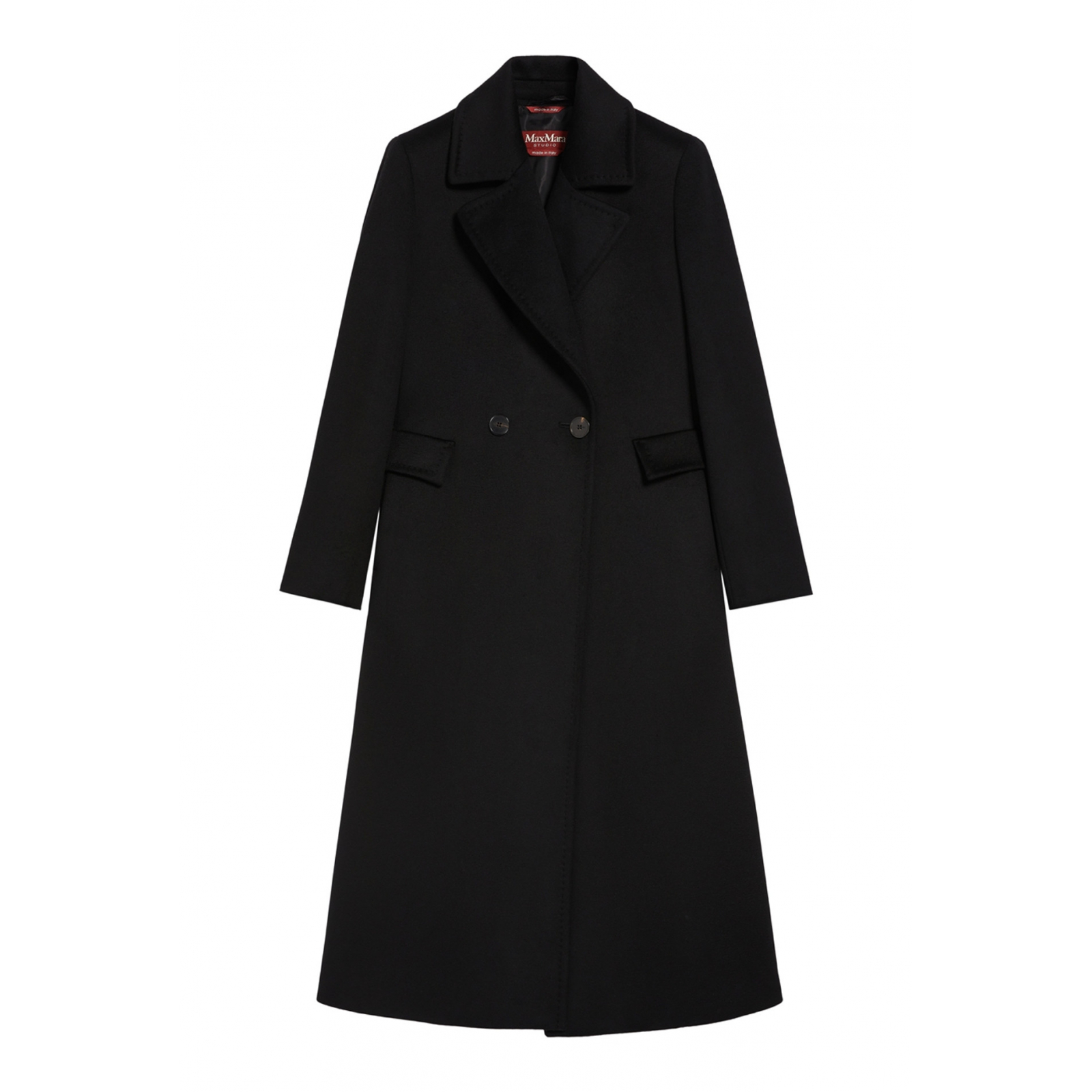 Wełniany płaszcz MaxMara Studio