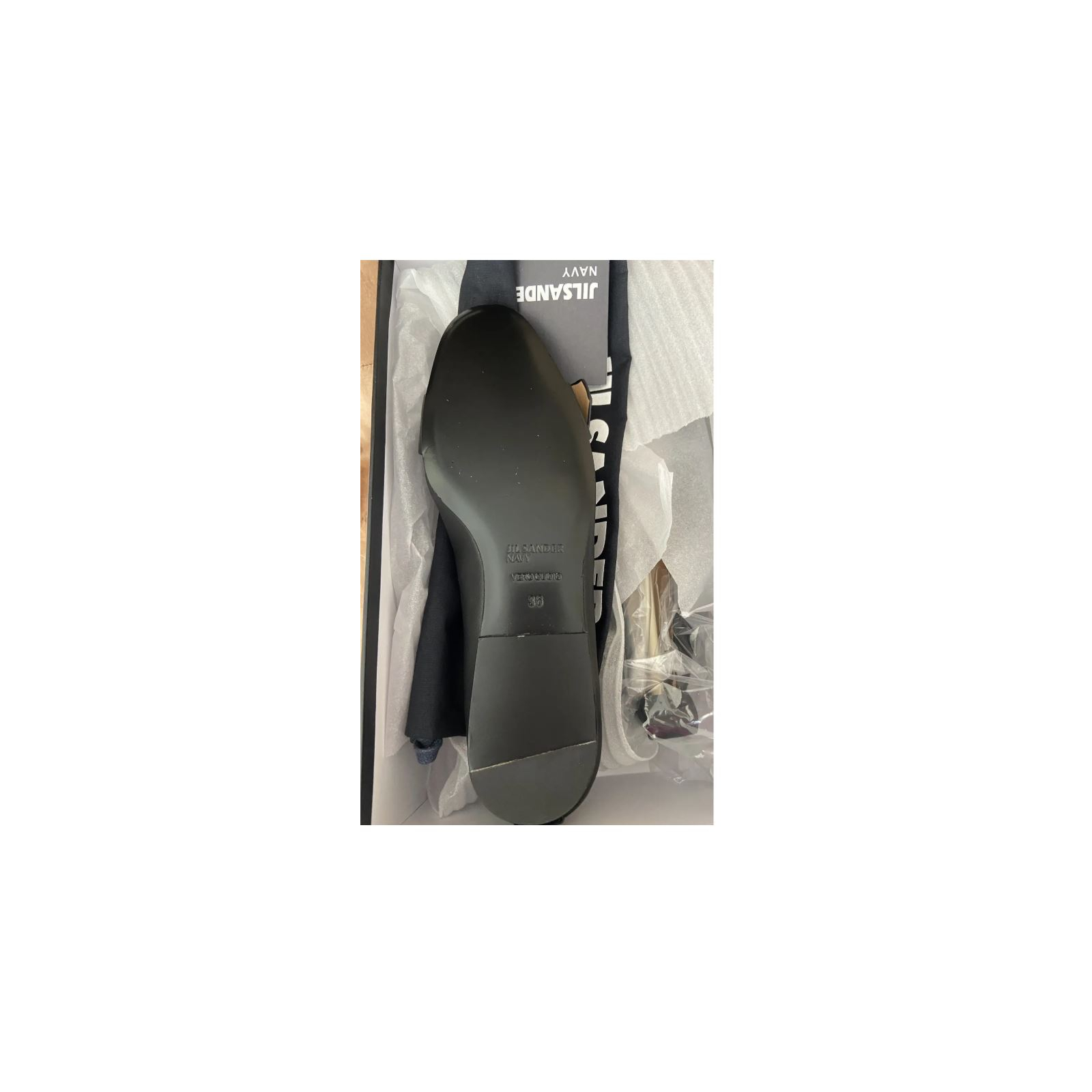 Jil Sandler Navy nowe baleriny