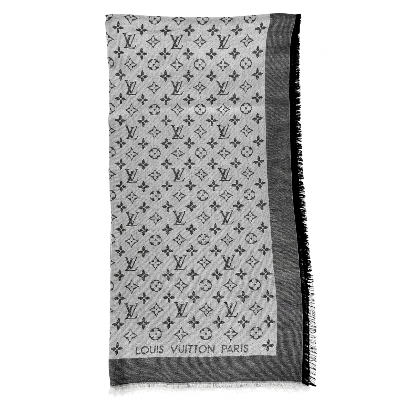 Jedwabno-wełniana chusta