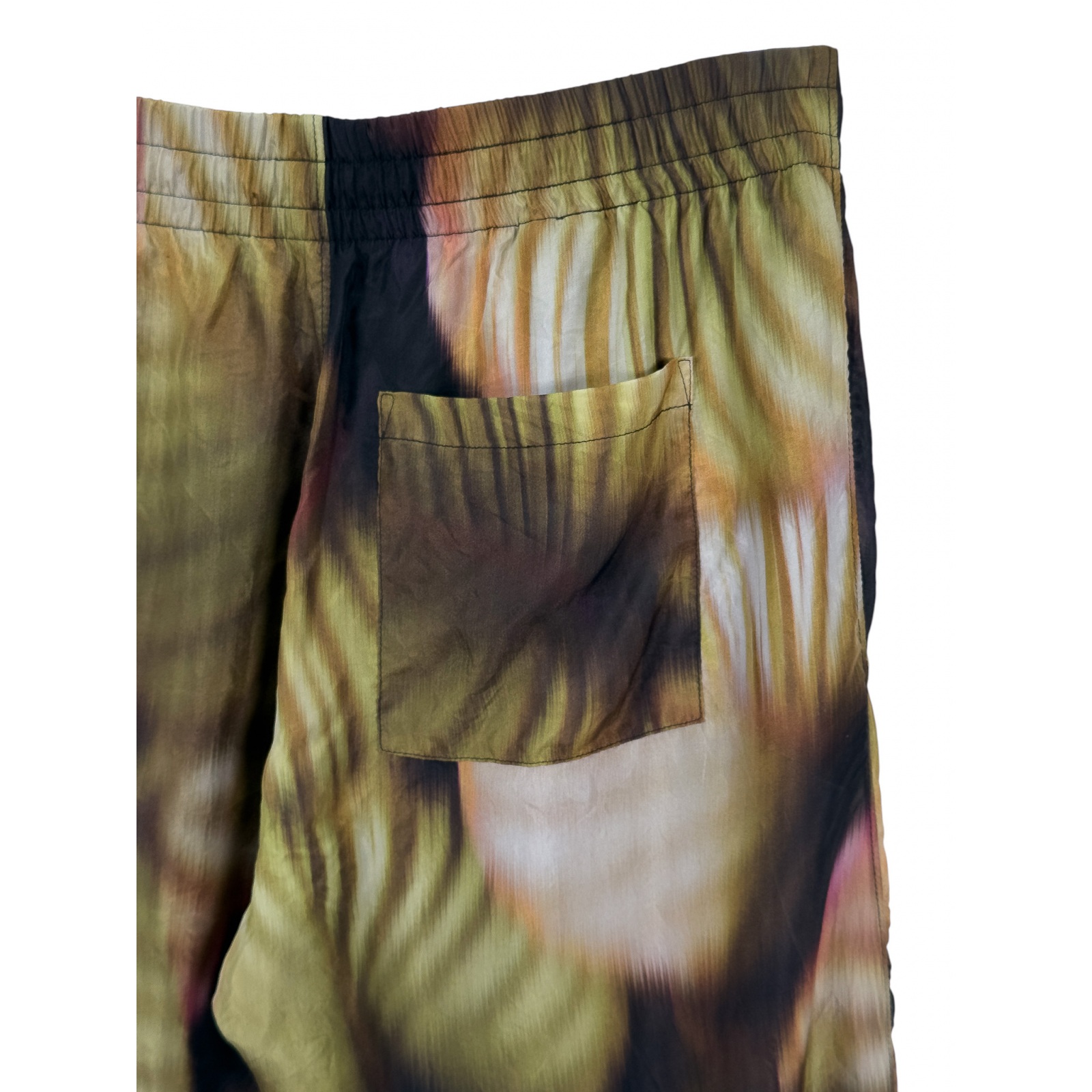 Jedwabno-bawełniane spodnie