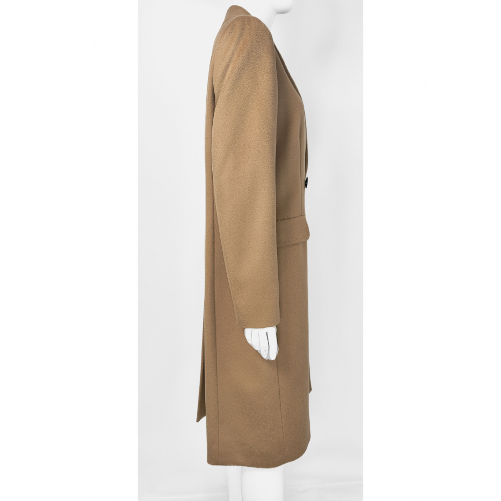 Wełniany płaszcz MaxMara Studio