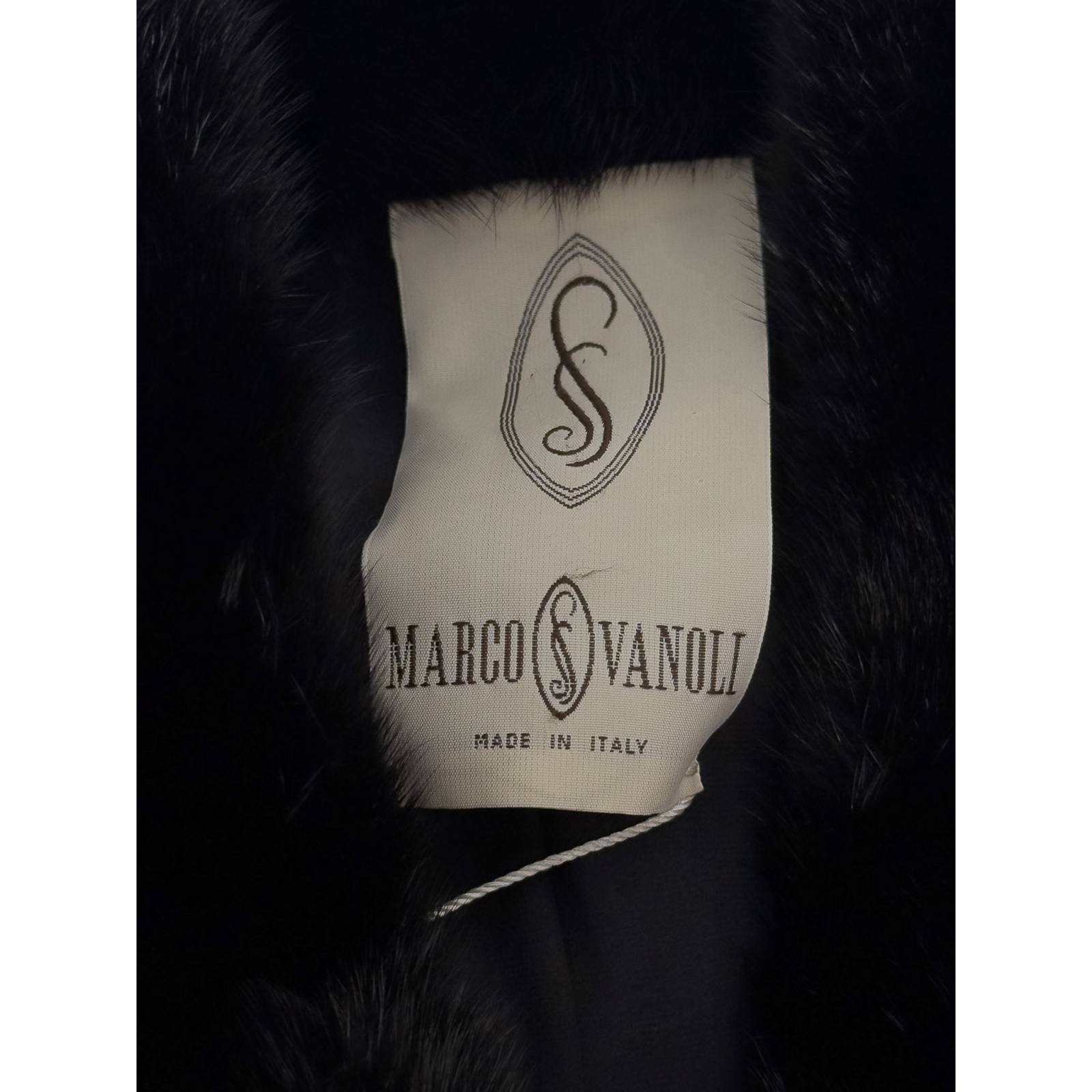 Kamizelka z futra z norki Marco Vanoli