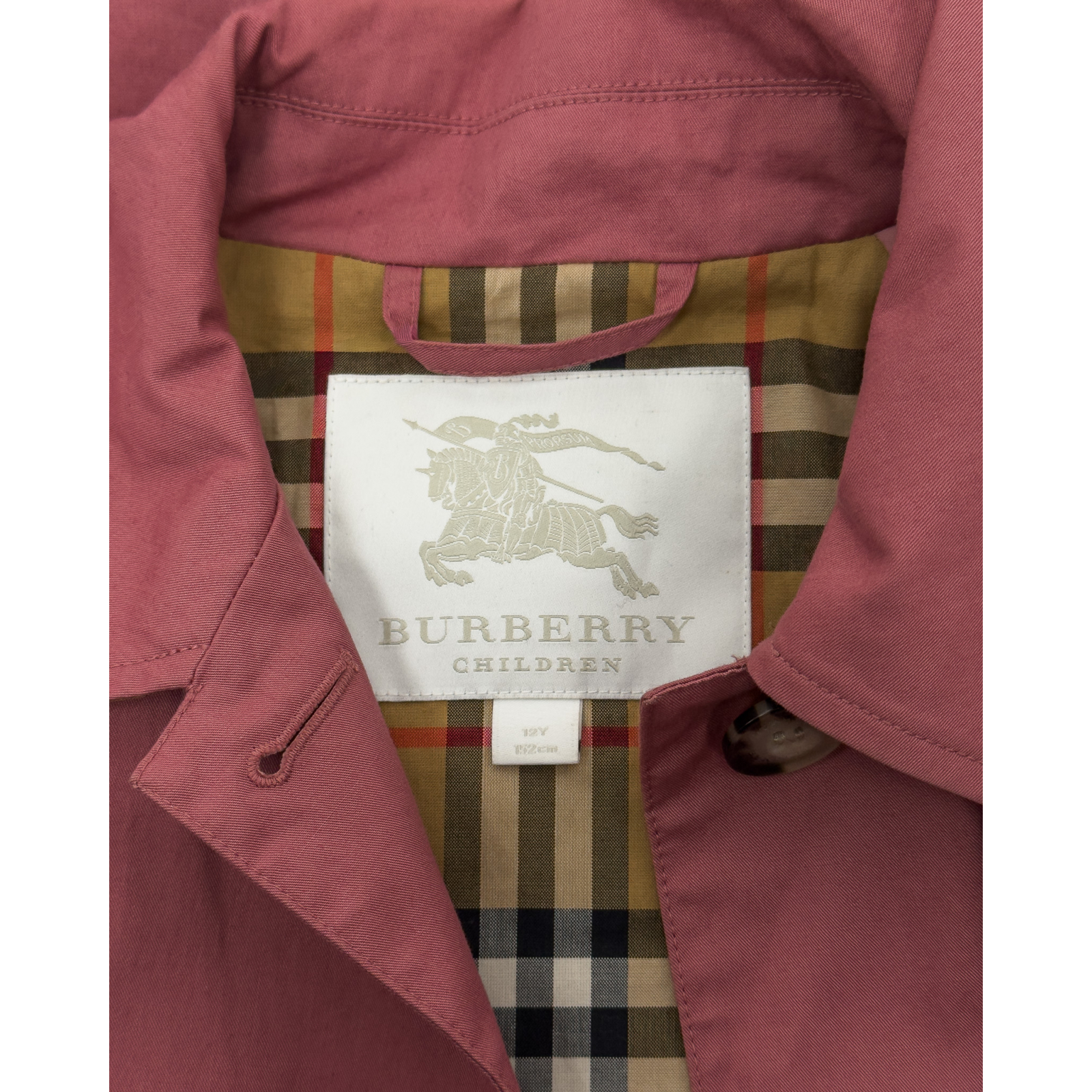 Bawełniany płaszczyk Burberry Children