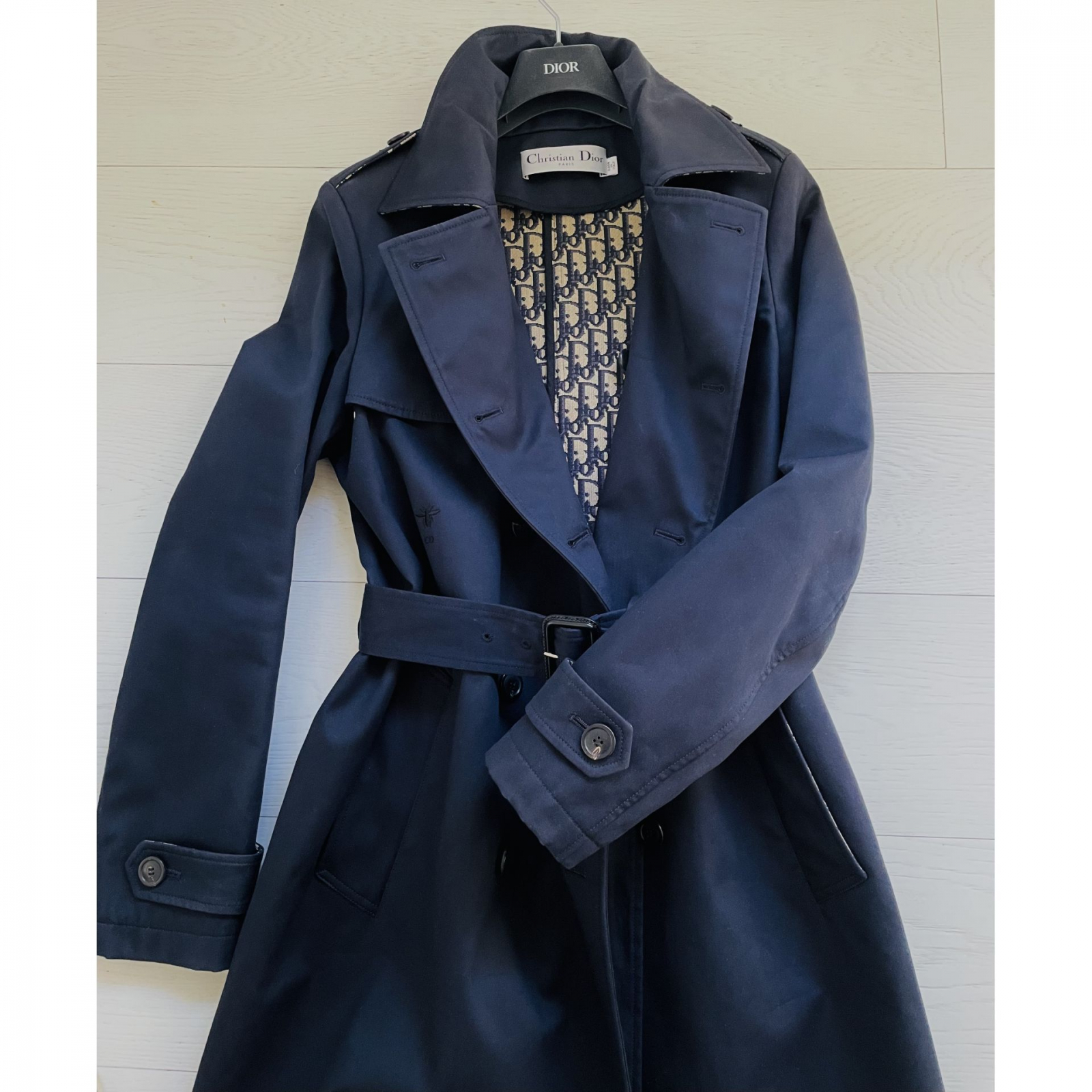 PŁASZCZ MONOGRAM CHRISTIAN DIOR R. 36/38