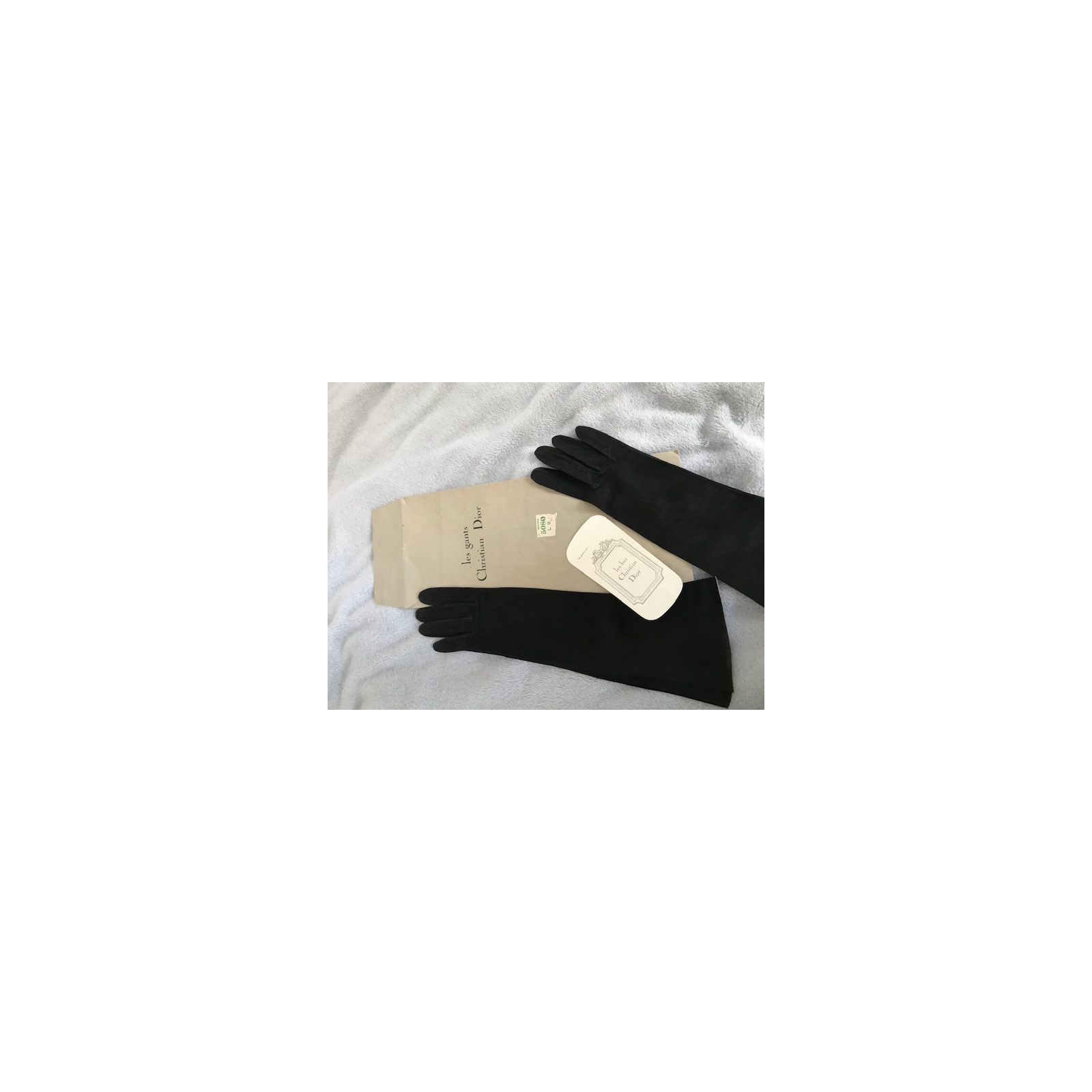Rękawice skórzane les gants Dior