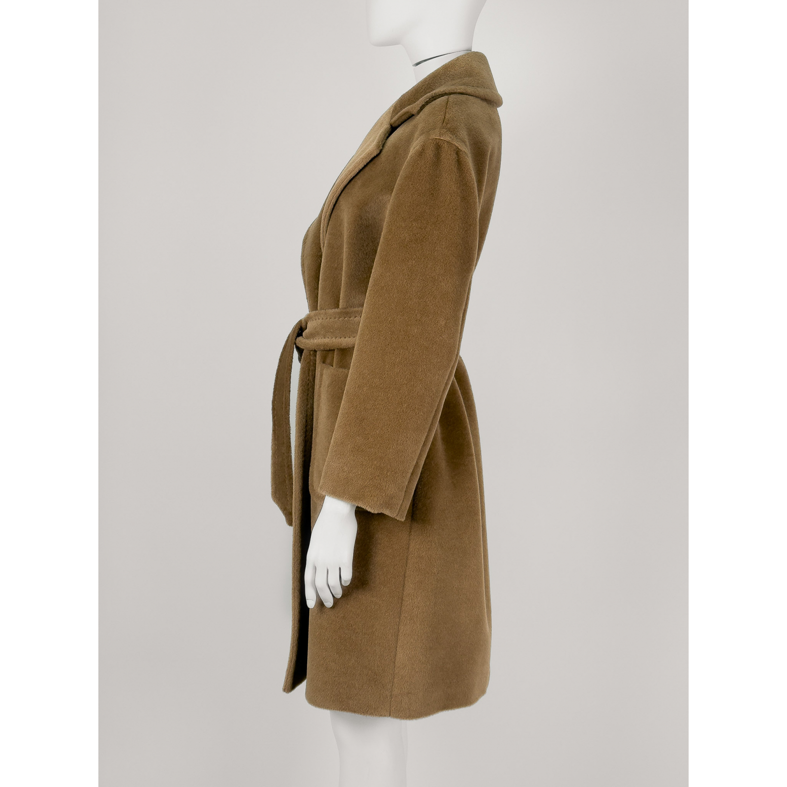 Płaszcz z domieszką alpaki w składzie MaxMara STUDIO