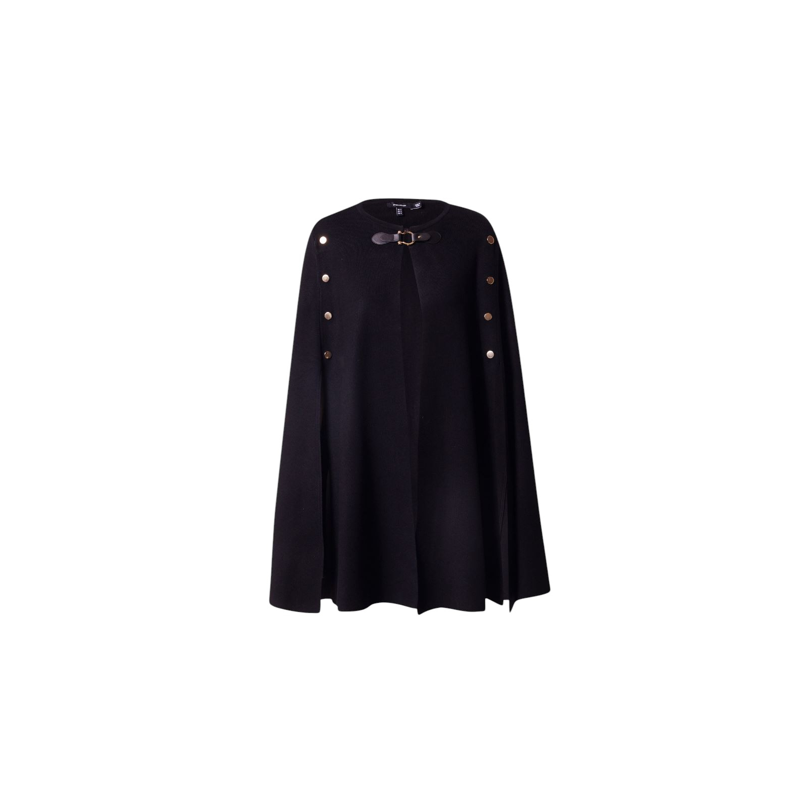 Karen Millen czarne poncho roz.S
