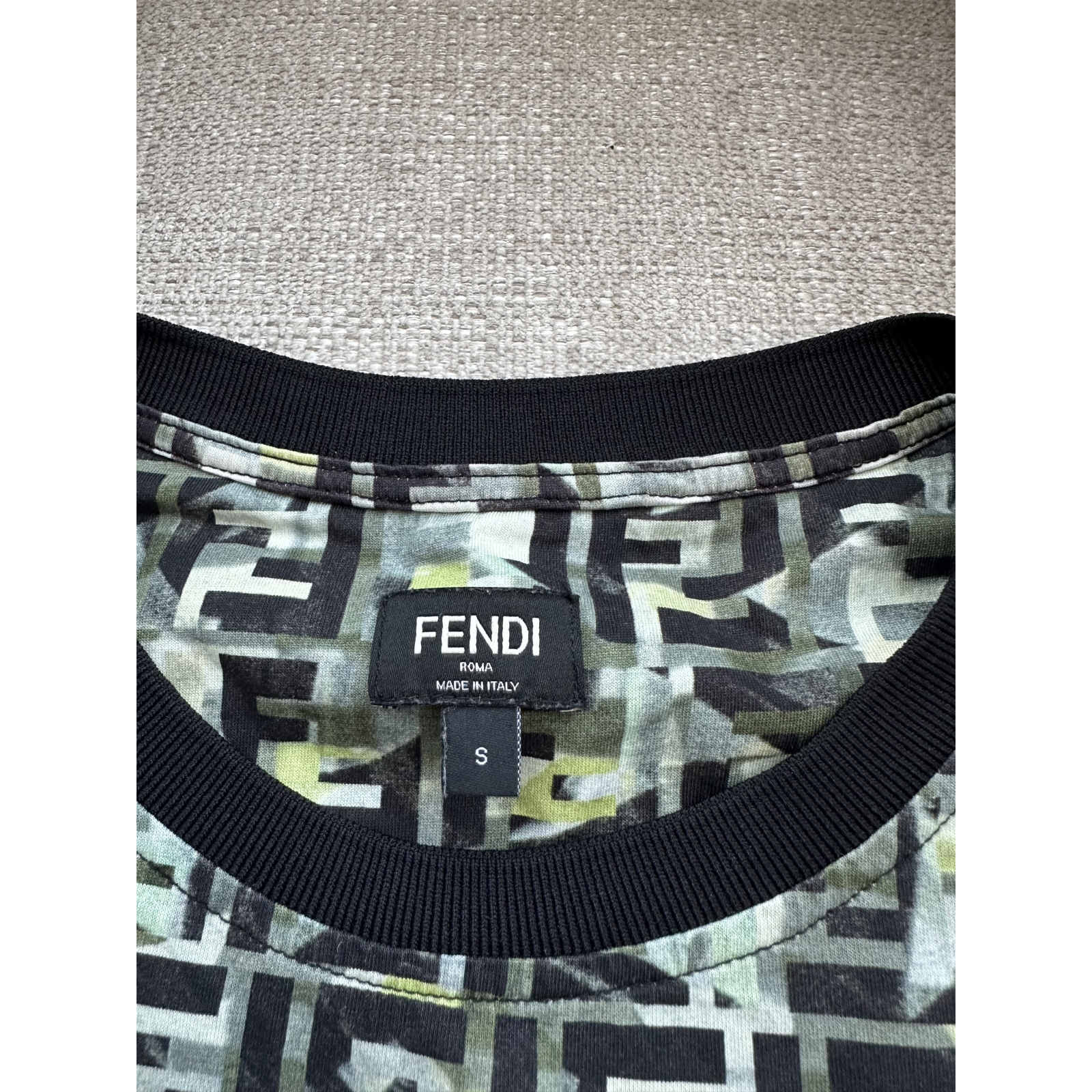 tshirt Fendi bluzka Fendi vintage