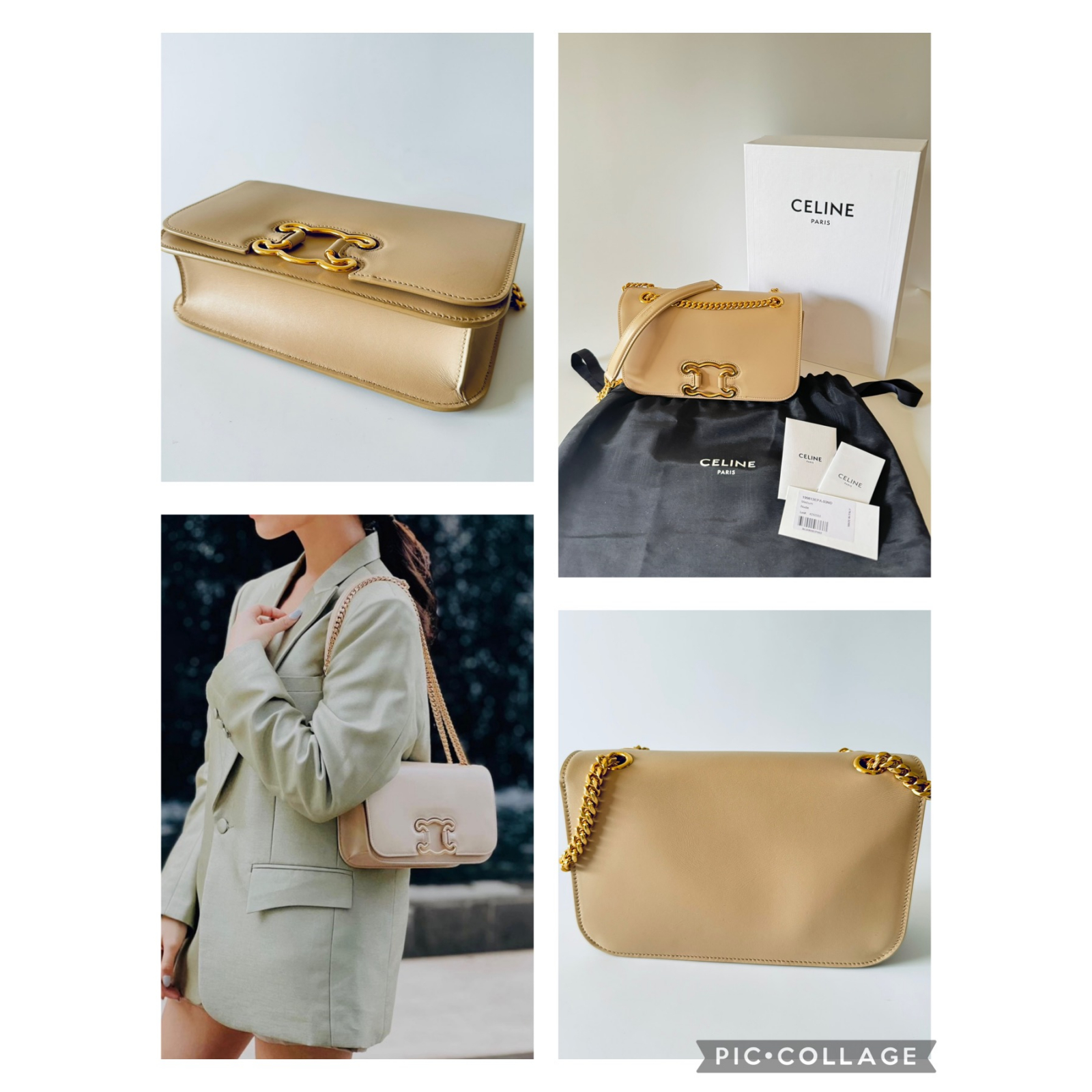 CELINE Triomphe Medium Frame Bag Torebka