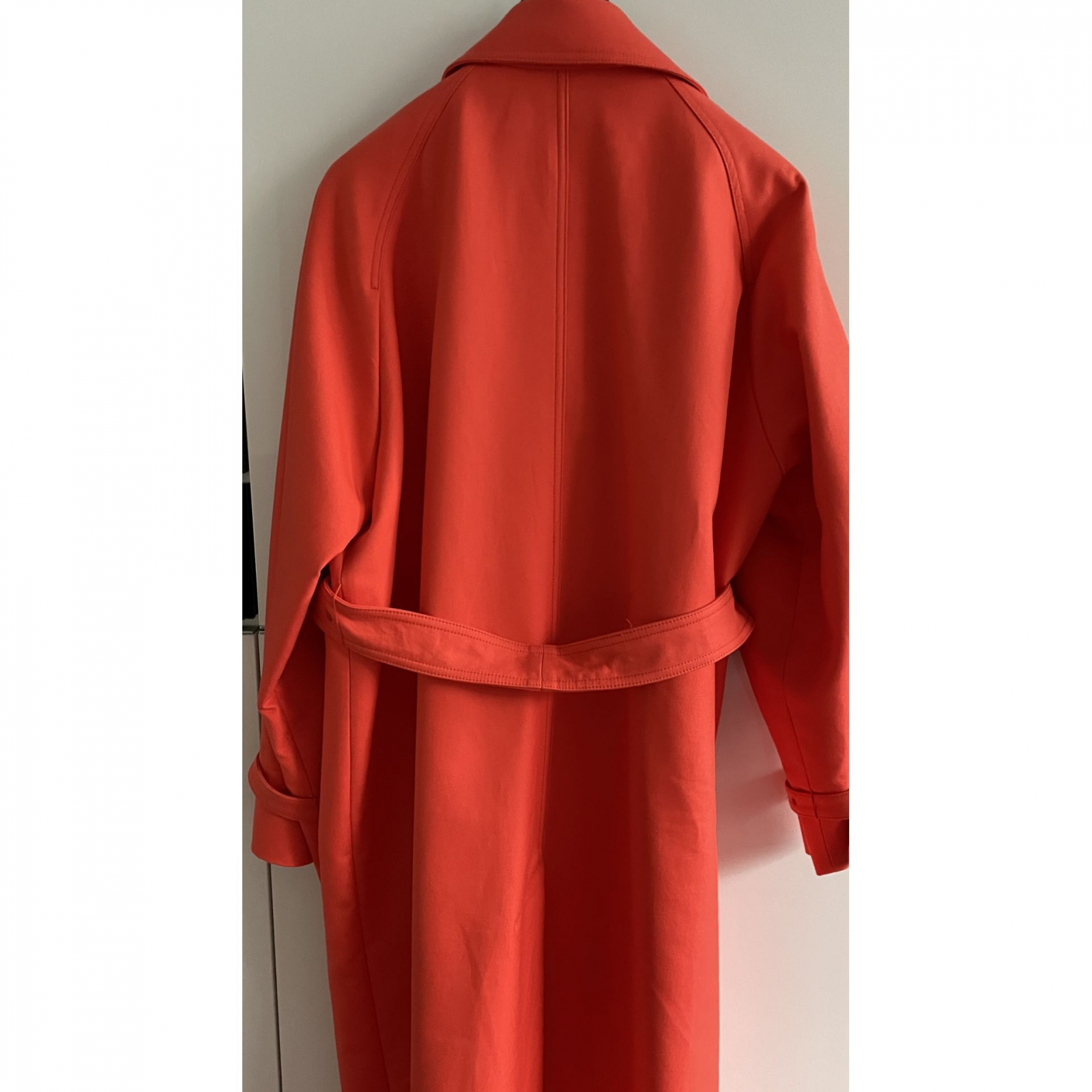 POMARAŃCZOWY PŁASZCZ MAX MARA I.44