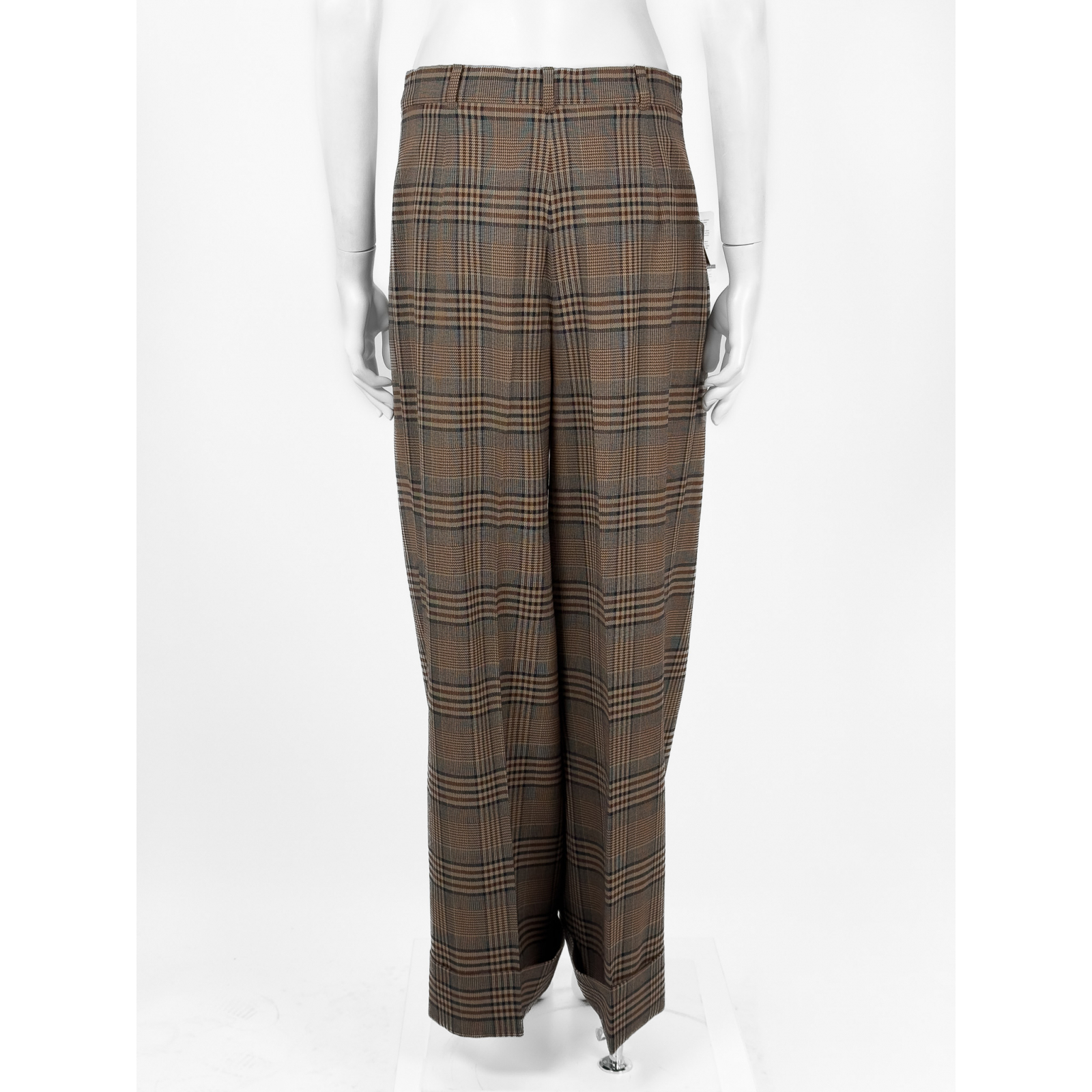 Wełniane spodnie MaxMara Studio