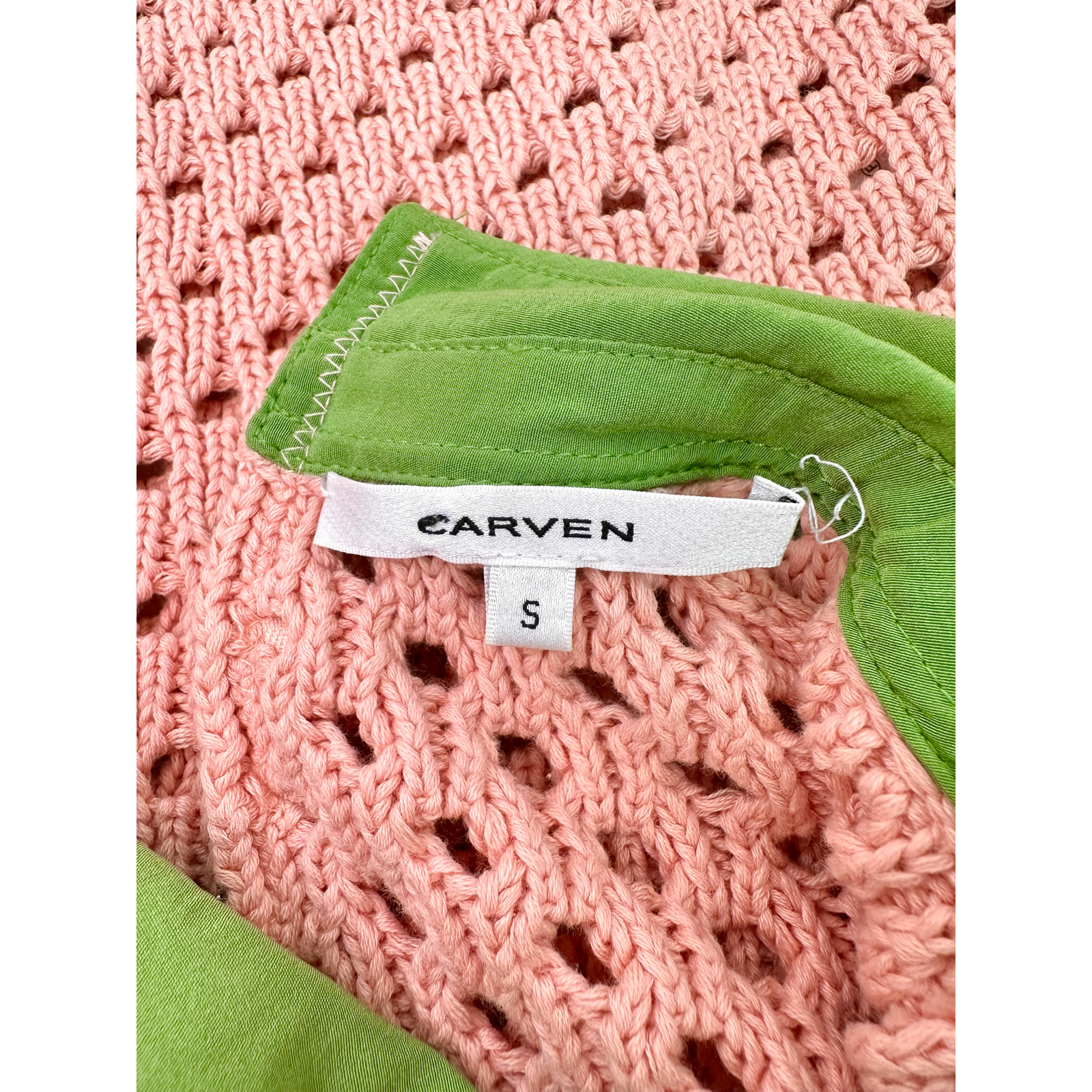 Sweter z krótkim rękawem CARVEN