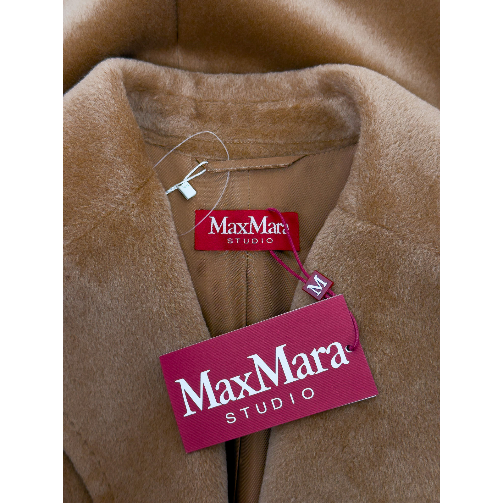 Płaszcz z domieszką alpaki w składzie MaxMara STUDIO