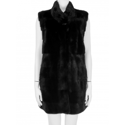 Kamizelka z futra z norki Marco Vanoli