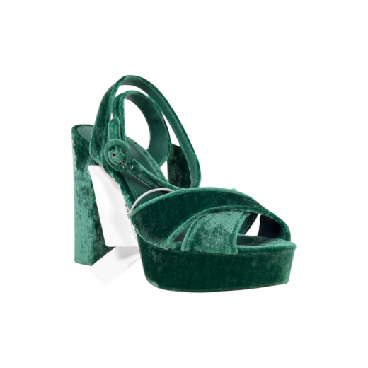 Sandały na obcasie oraz platformie