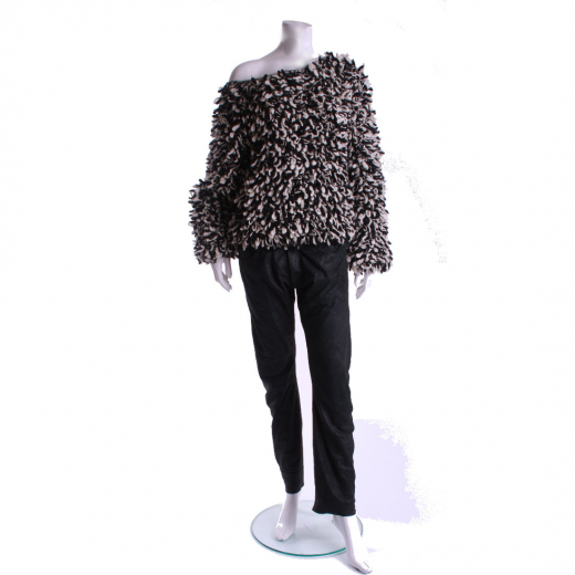 Isabel Marant dla H&M sweter biało czarny