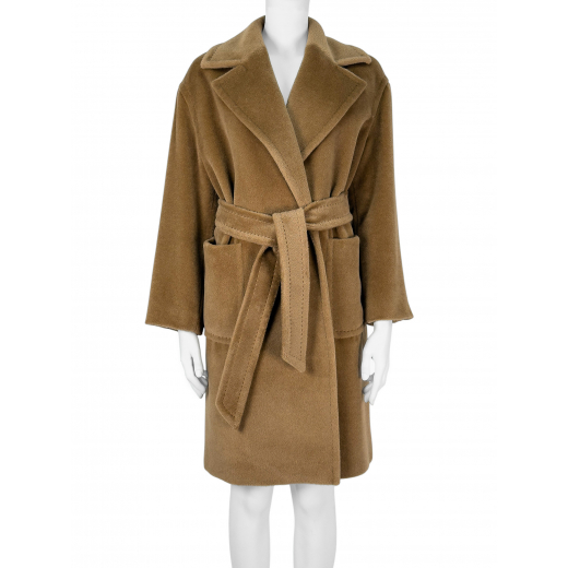 Płaszcz z domieszką alpaki w składzie MaxMara STUDIO