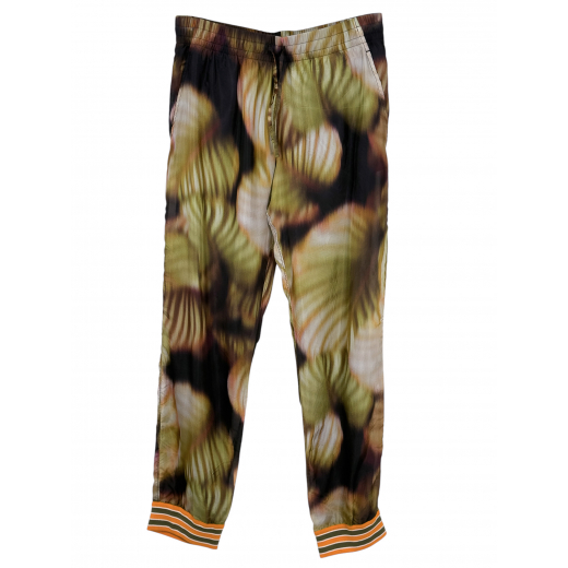 Jedwabno-bawełniane spodnie