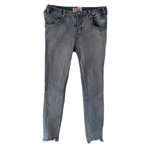 Dżinsy strzepione One Teaspoon Jeansy spodnie 27 36 S