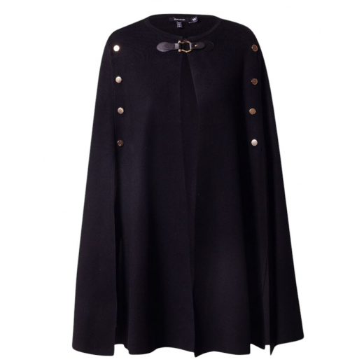 Karen Millen czarne poncho roz.S