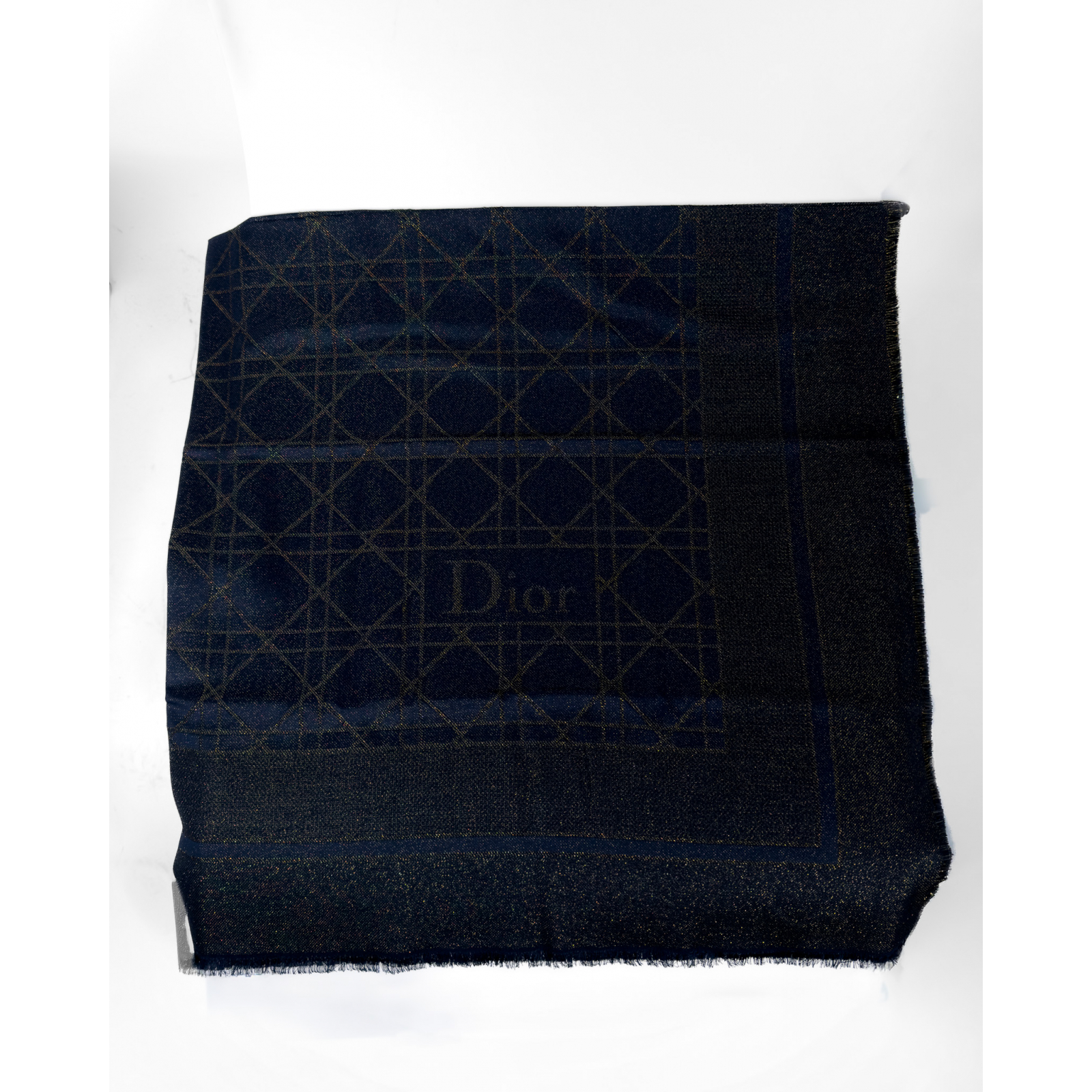 Wełniano-jedwabna chusta