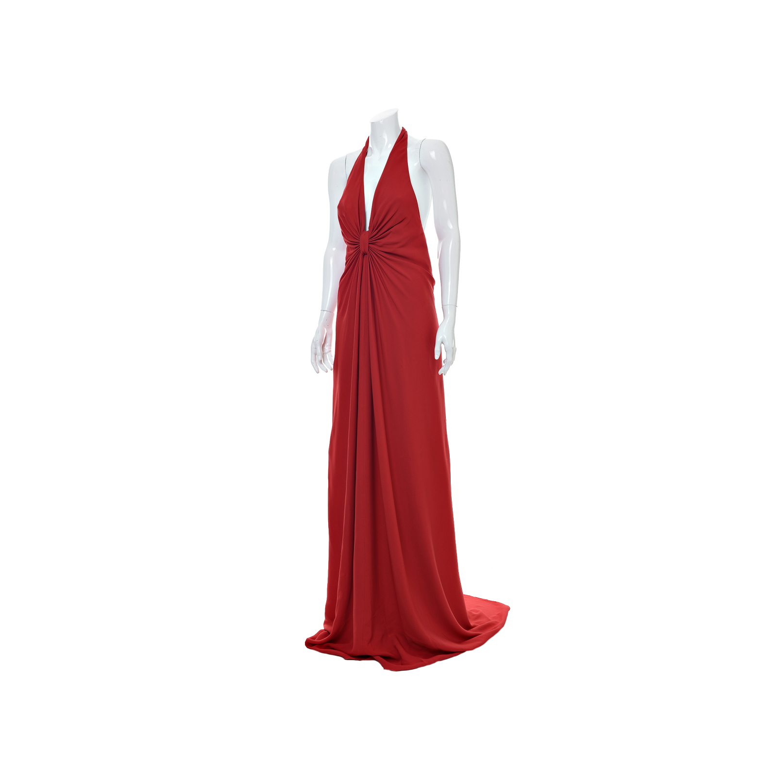 Czerwona sukienka maxi