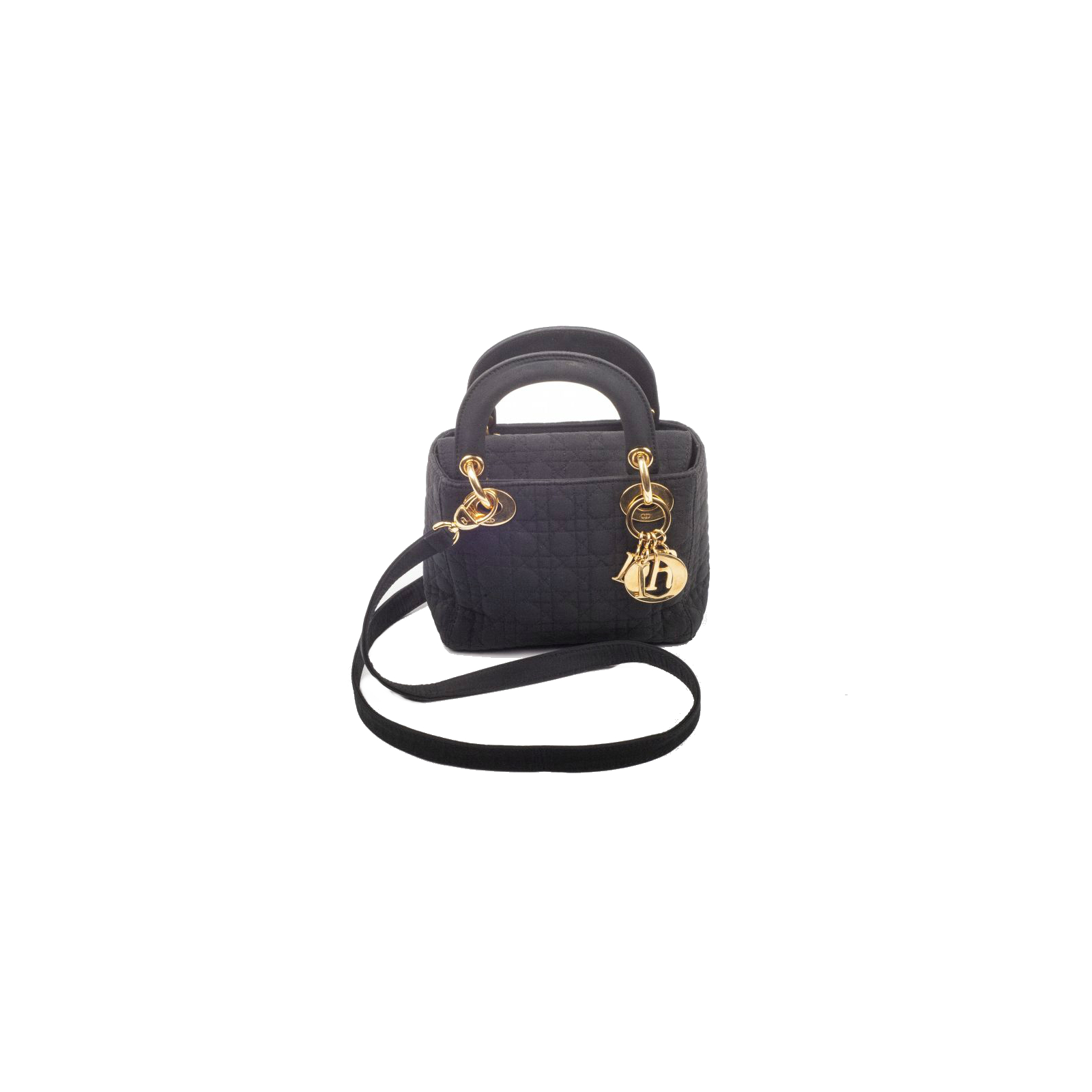 Mini "Lady Dior" hand bag