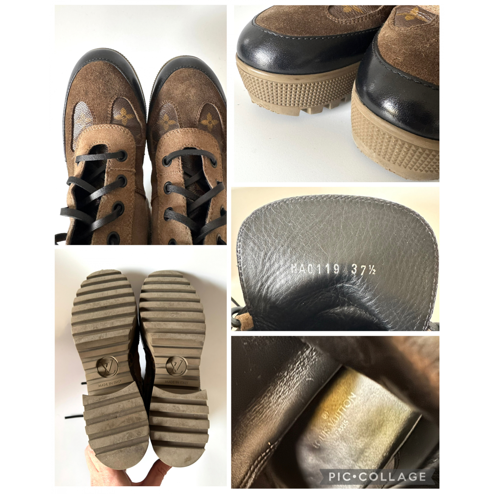 LOUIS VUITTON Laureate Desert Boots – botki