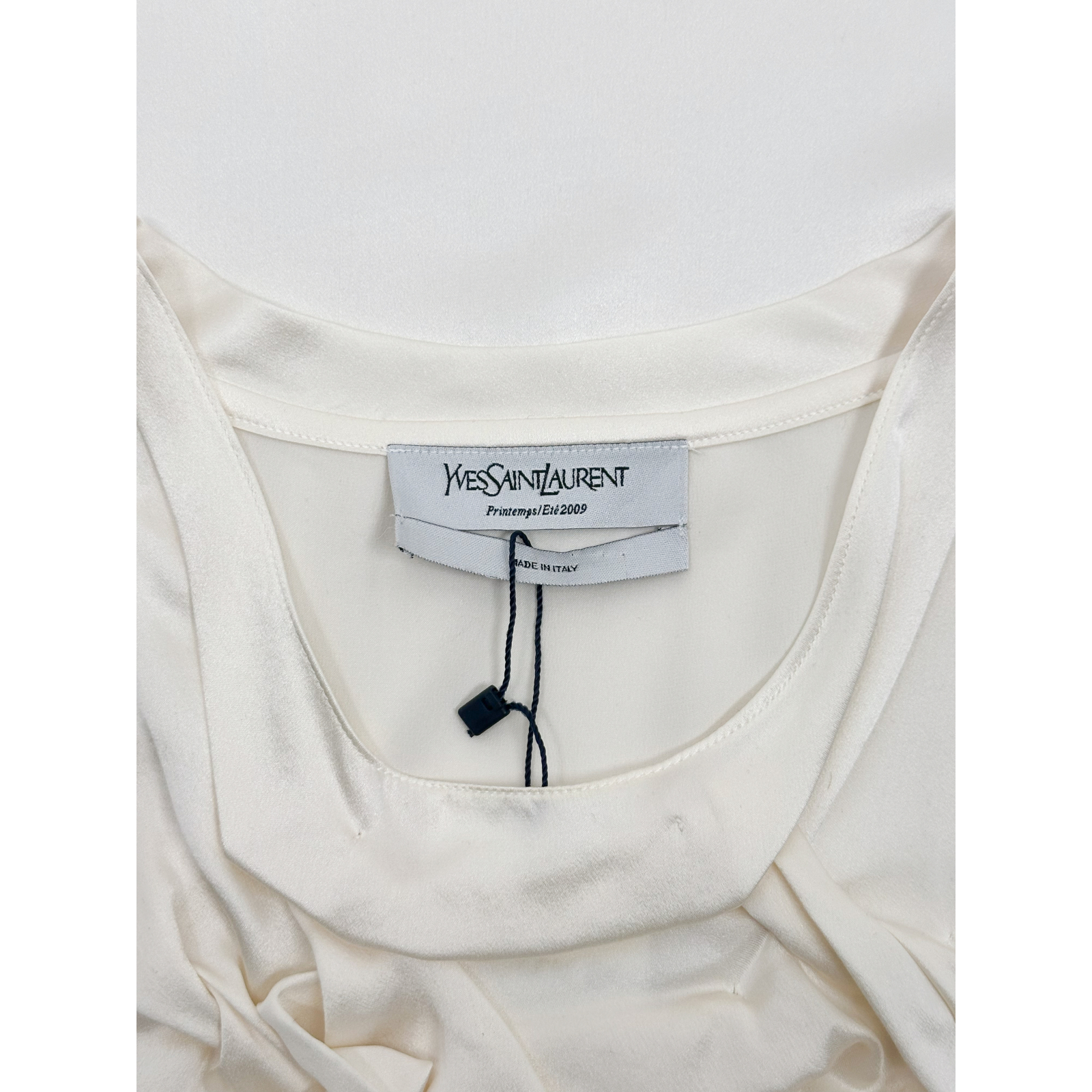 Jedwabna bluzka Yves Saint Laurent