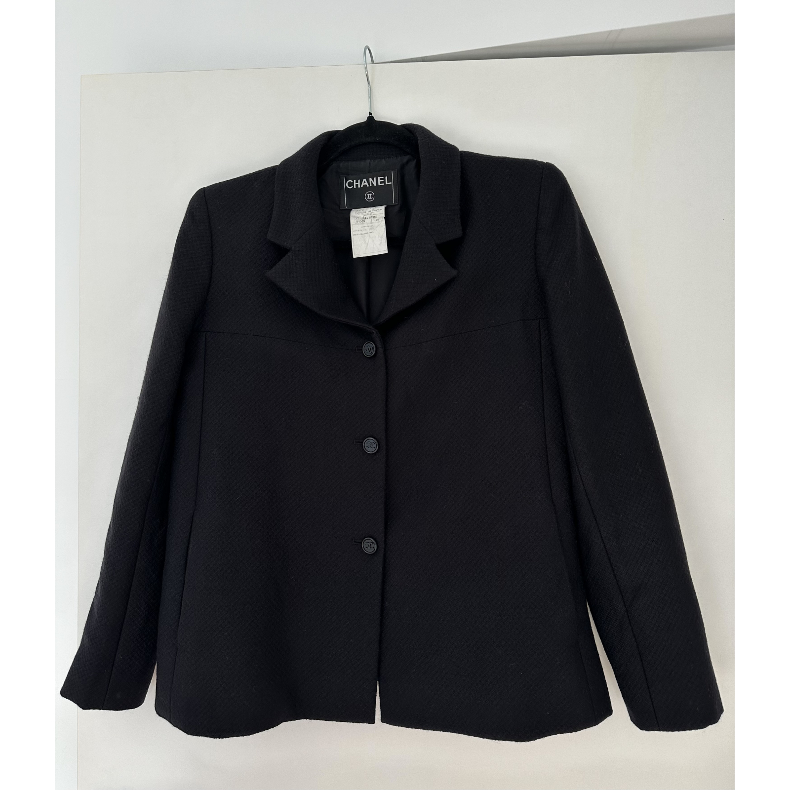 Marynarka Chanel 2000s wełna + jedwab