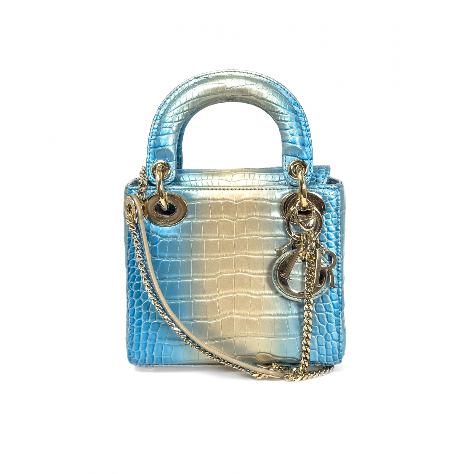 Torebka ze skóry krokodyla