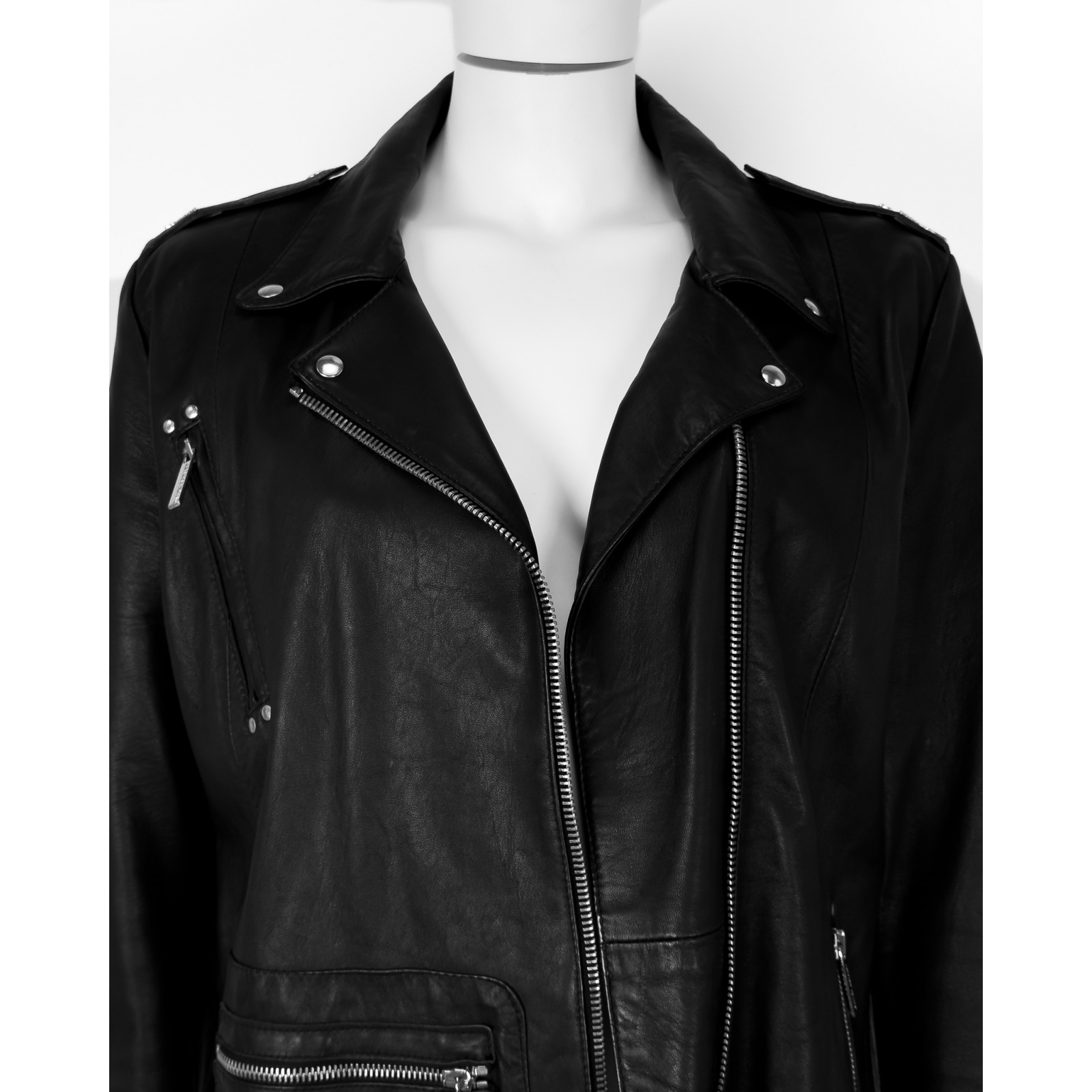 Kurtka skórzana Rihanna for Armani Jeans