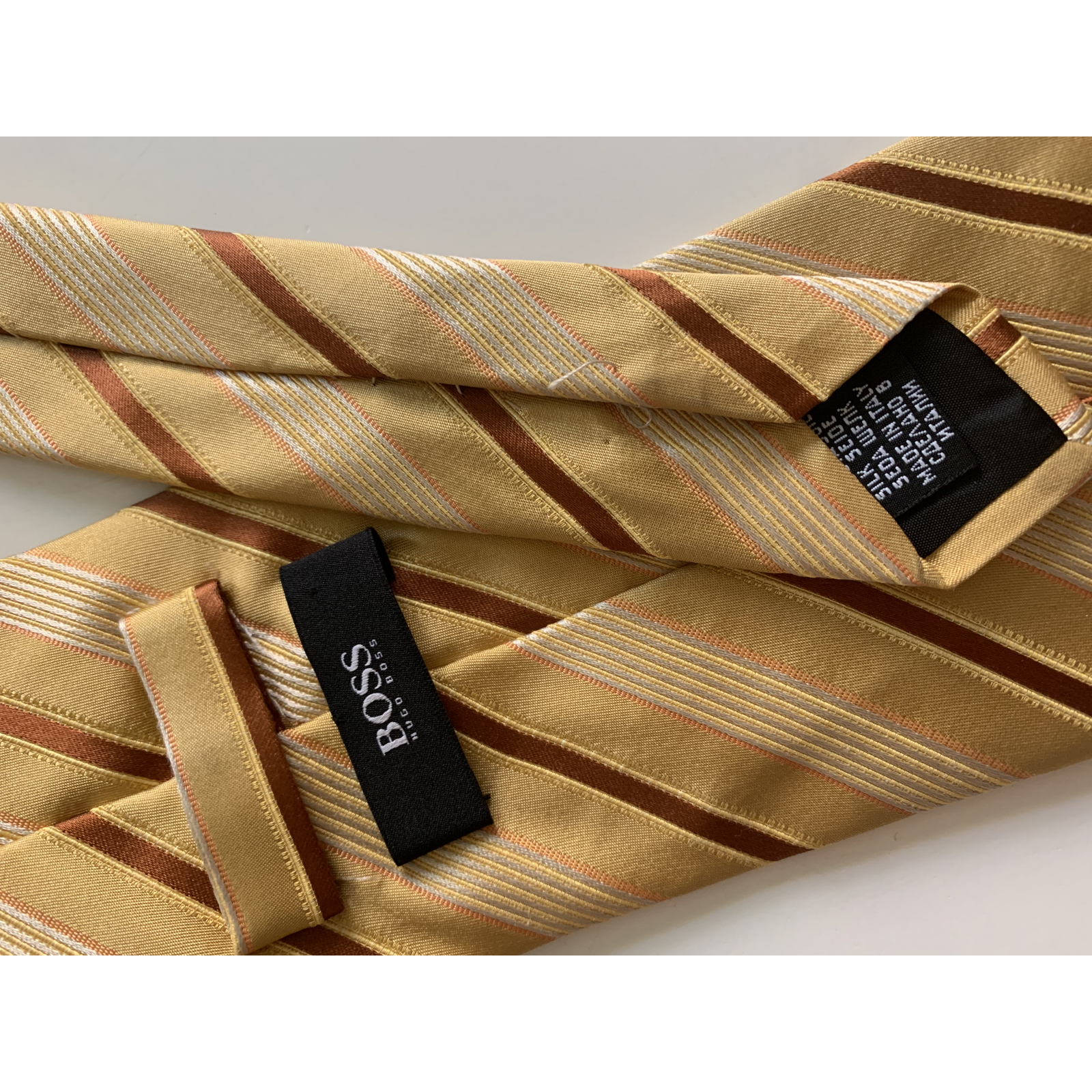 Hugo Boss jedwabny krawat
