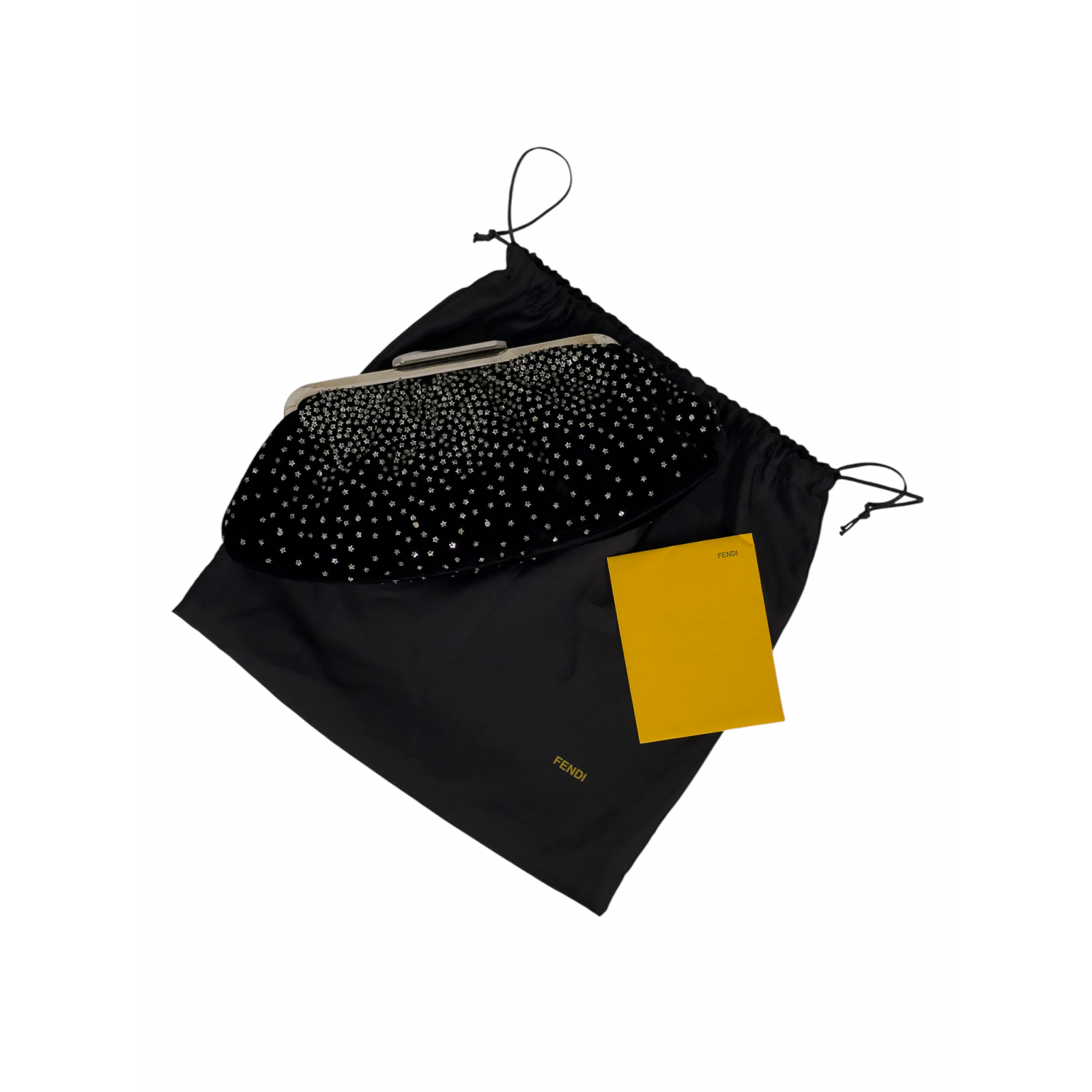 Welurowa kopertówka