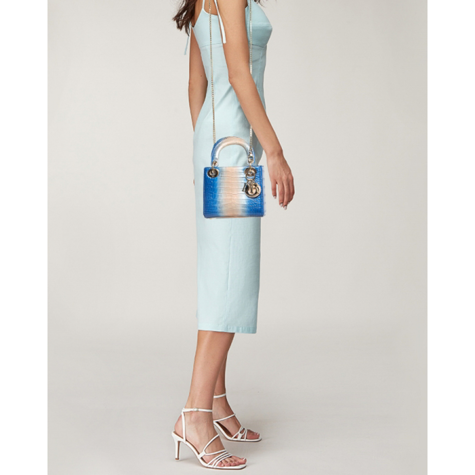 Torebka ze skóry krokodyla