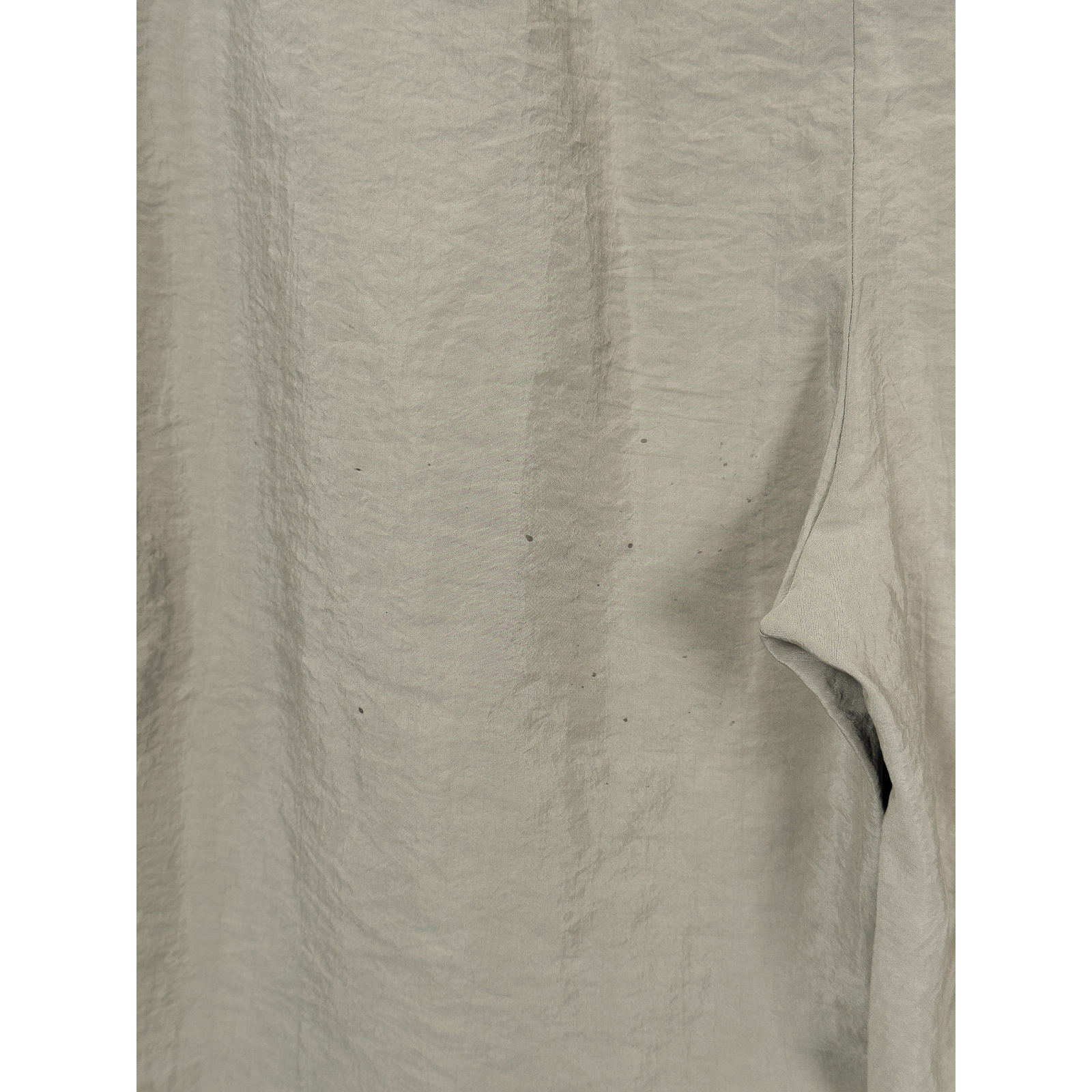 Spodnie z domieszką jedwabiu EMPORIO ARMANI