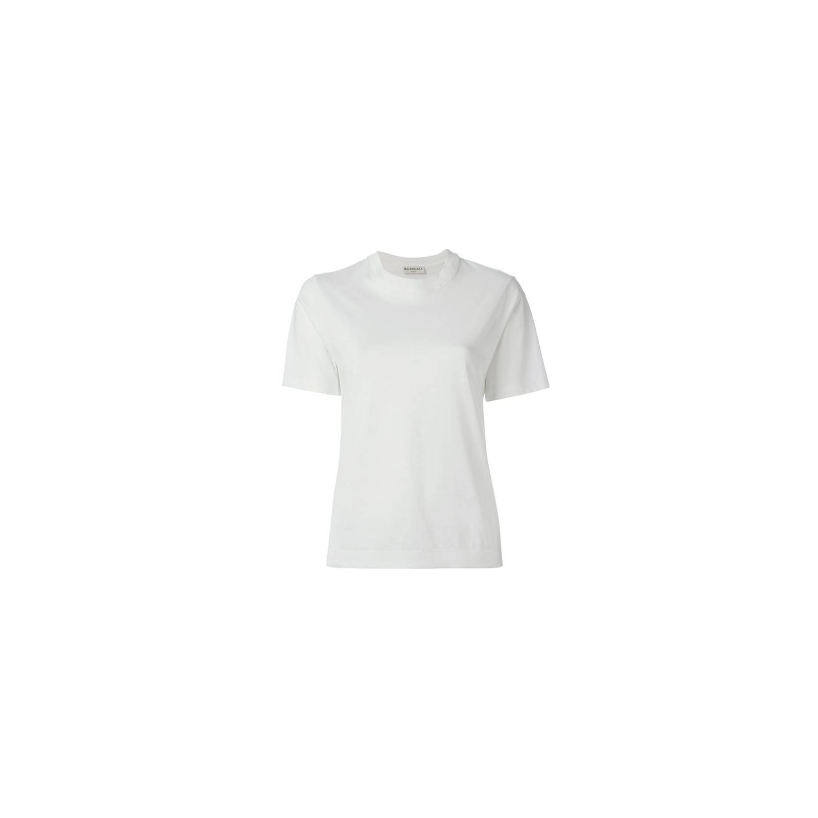Balenciaga white back logo stamp t-shirt