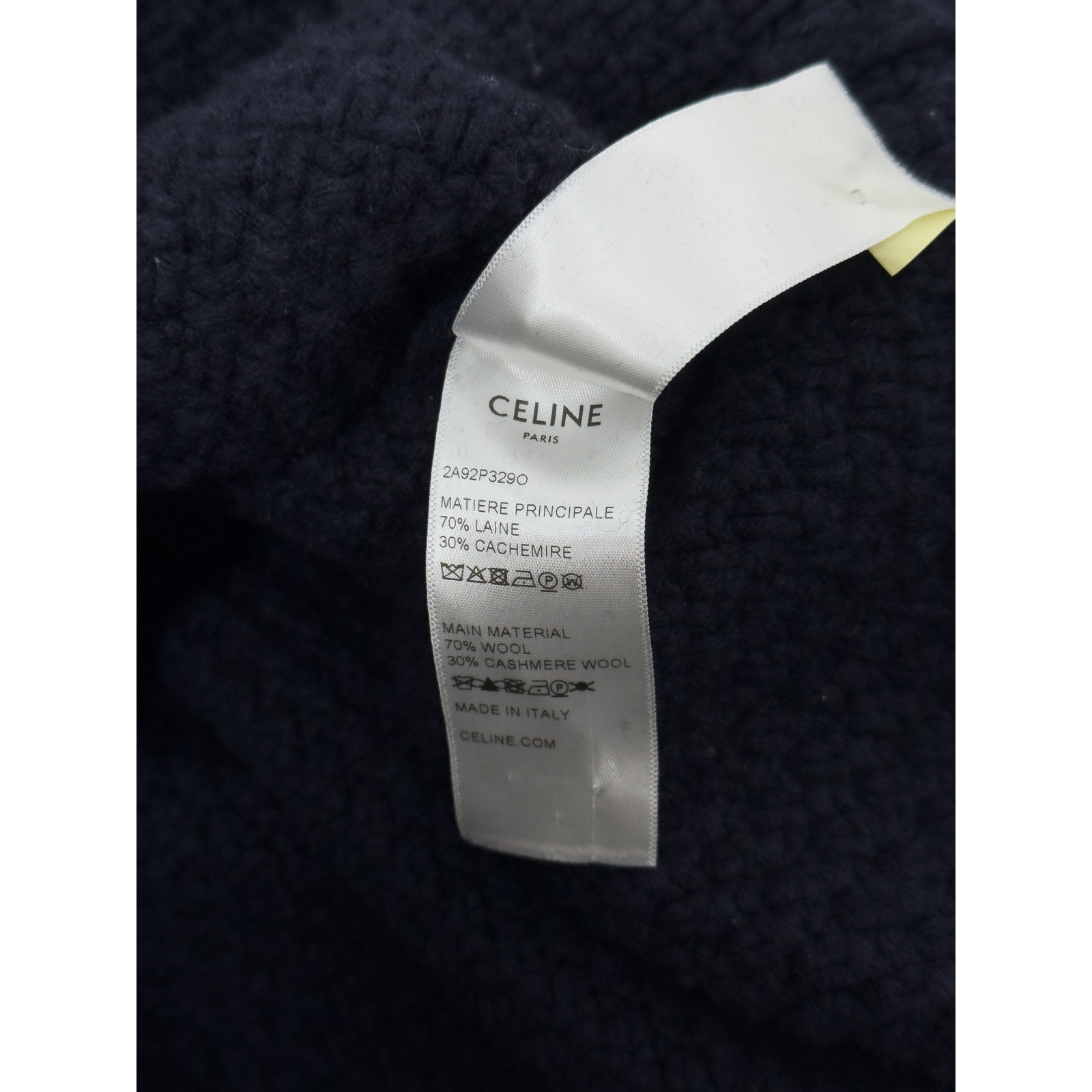 Wełniano-kaszmirowy sweter z golfem