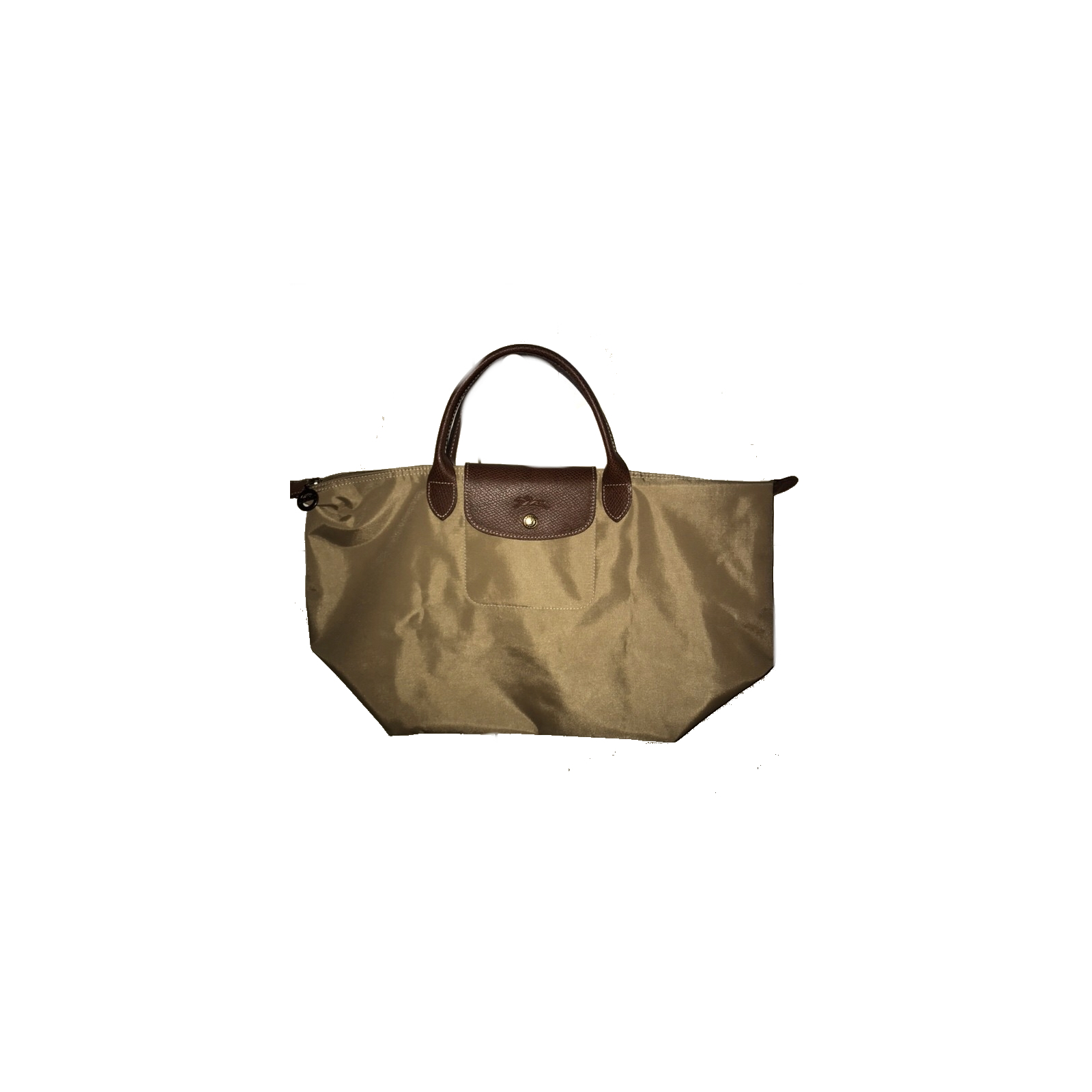 torebka top-handle Longchamp w odcieniu bezowym