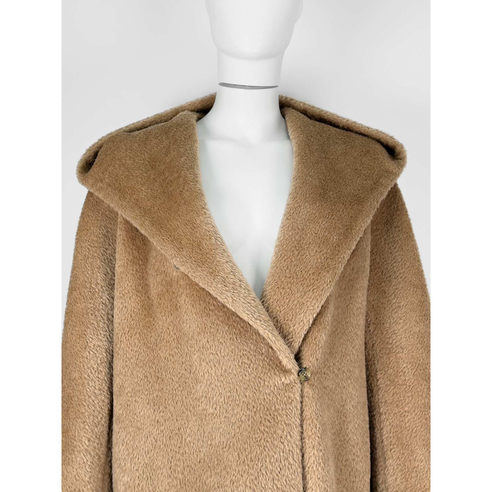 Płaszcz z domieszką alpaki oraz wełny MaxMara STUDIO