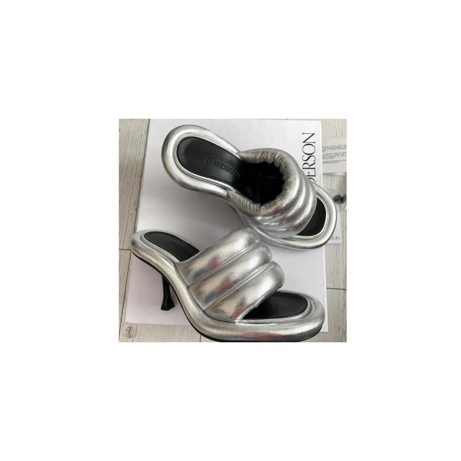 JW Anderson nowe srebrne buty
