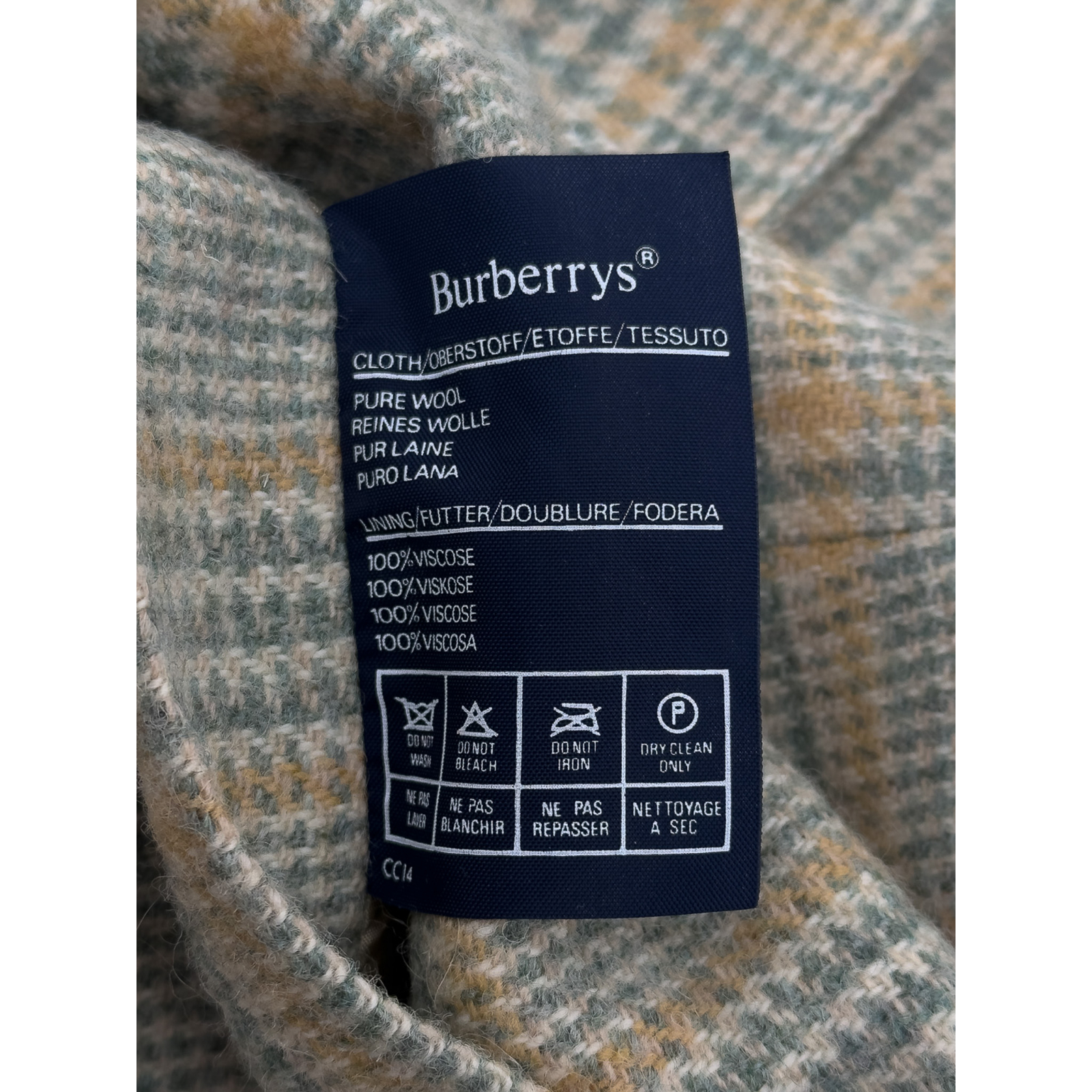 Wełniana marynarka Burberrys