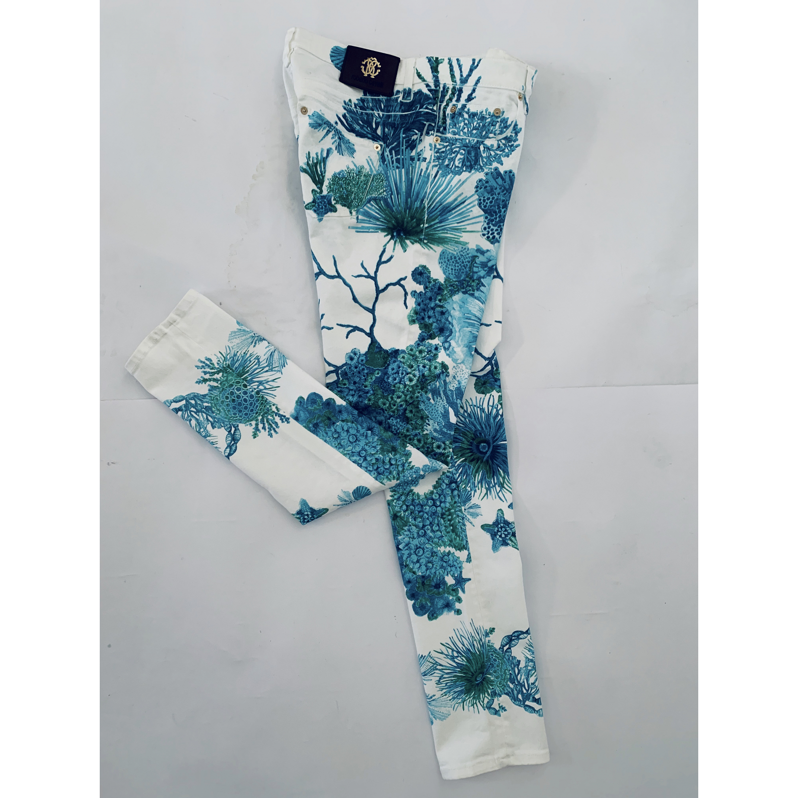 Elastyczne spodnie "coral reef print"